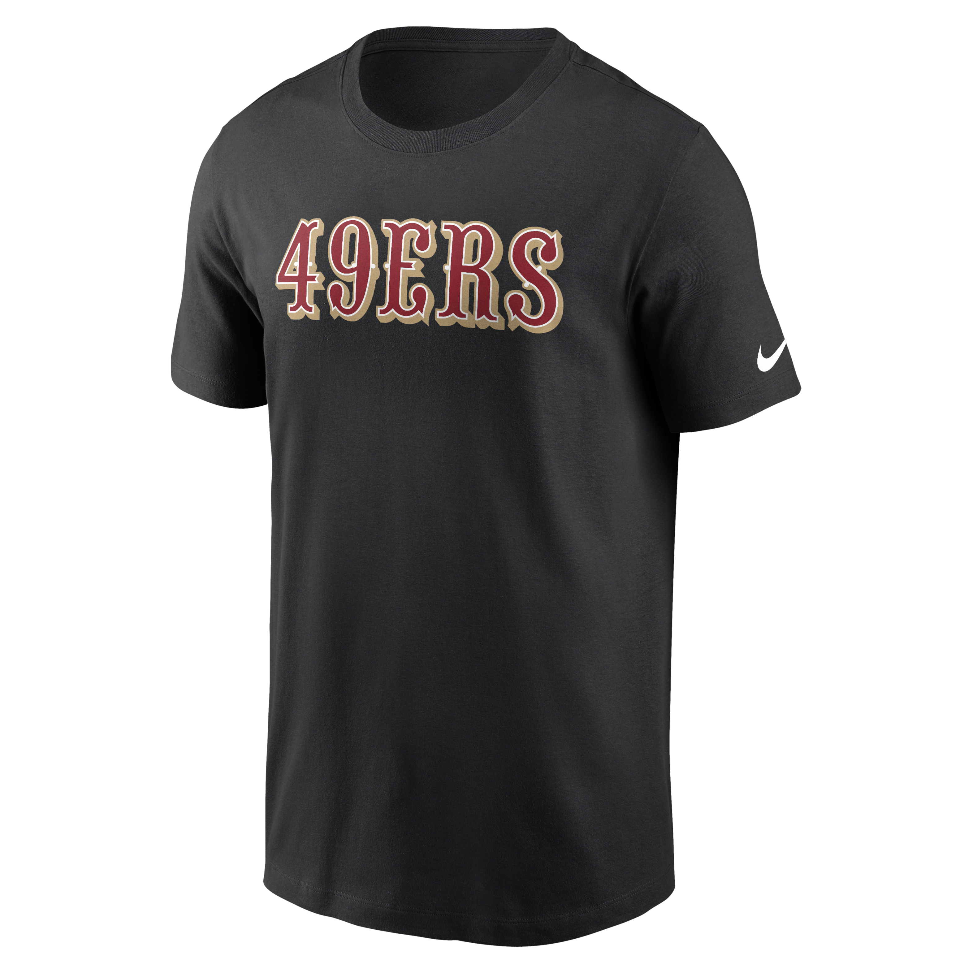 San Francisco 49ers Primetime Wordmark Essential Men's Nike NFL T-Shirt