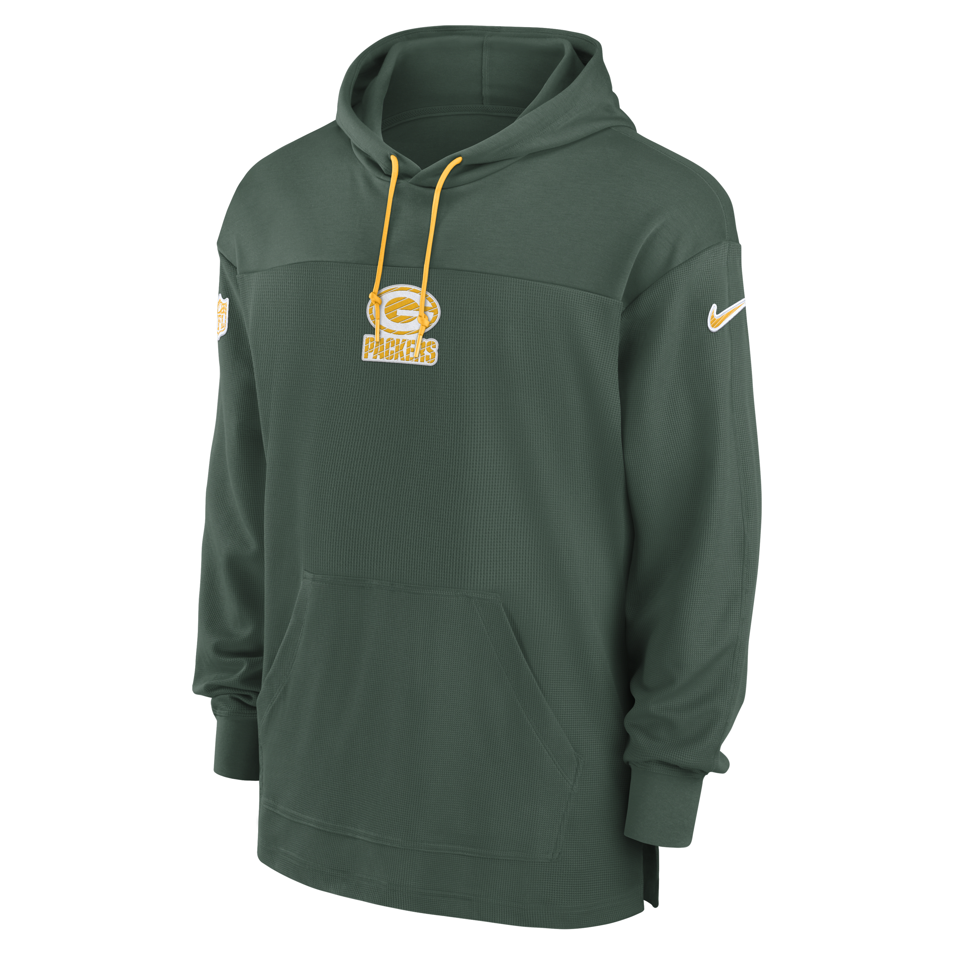 Green Bay Packers Sideline Jersey Men's Nike Dri-FIT NFL Pullover Hoodie