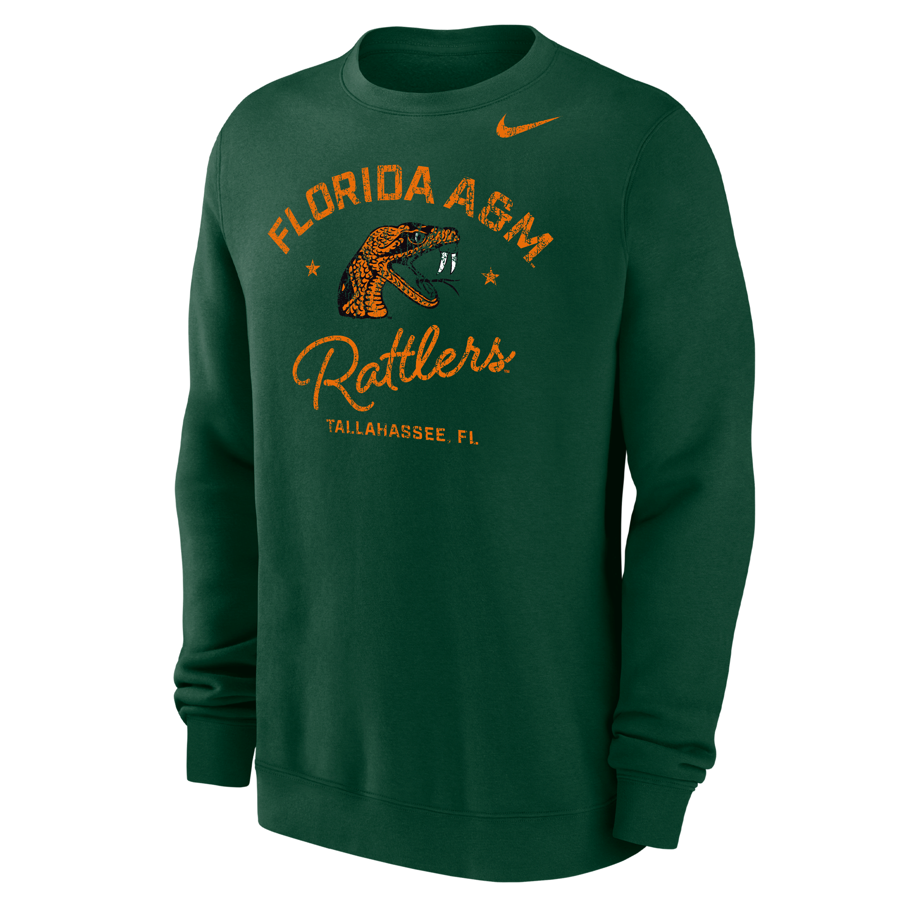 Nike Club Fleece College (Florida A&M University) Men’s Crew-Neck Sweatshirt