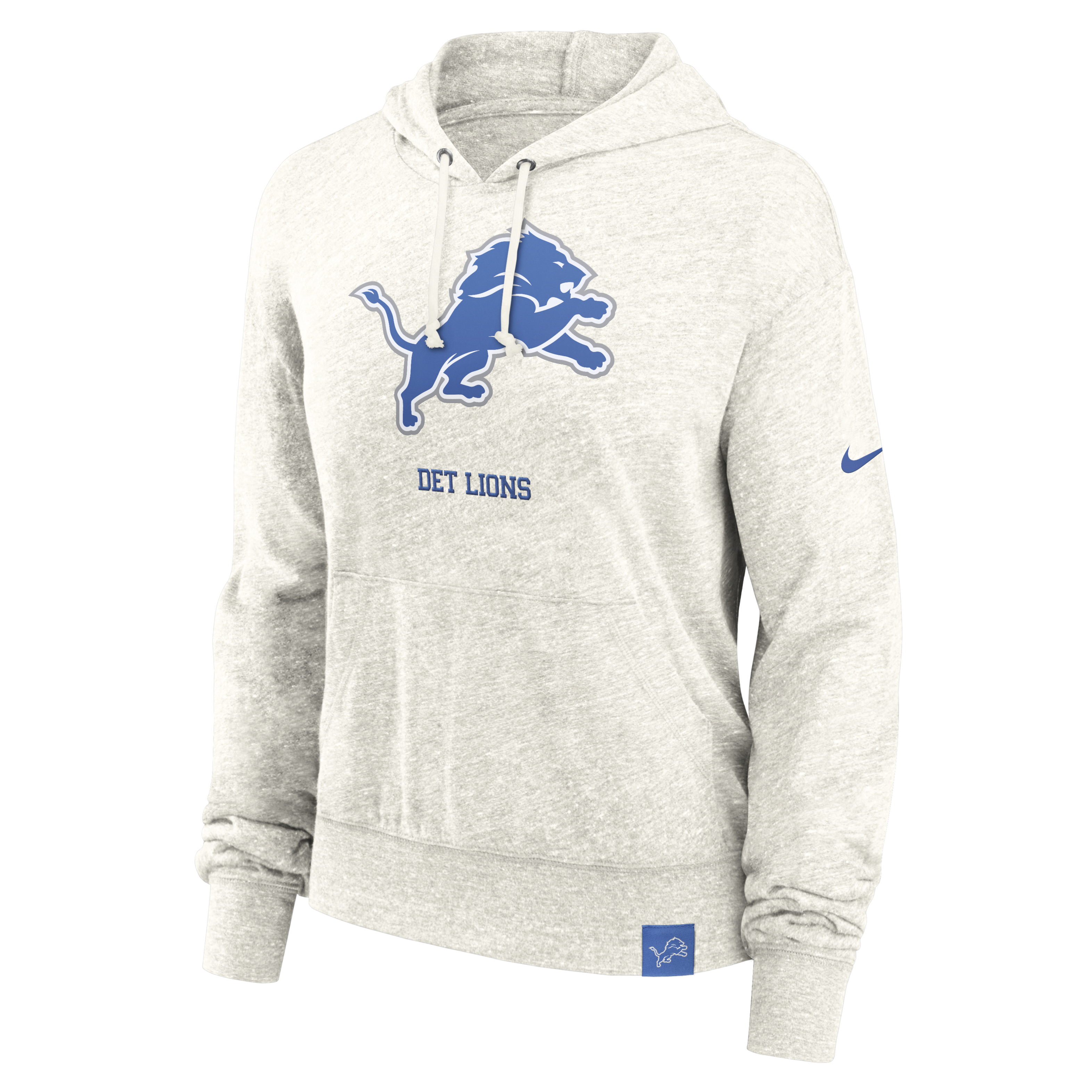 Detroit Lions Gym Vintage Women's Nike NFL Pullover Hoodie