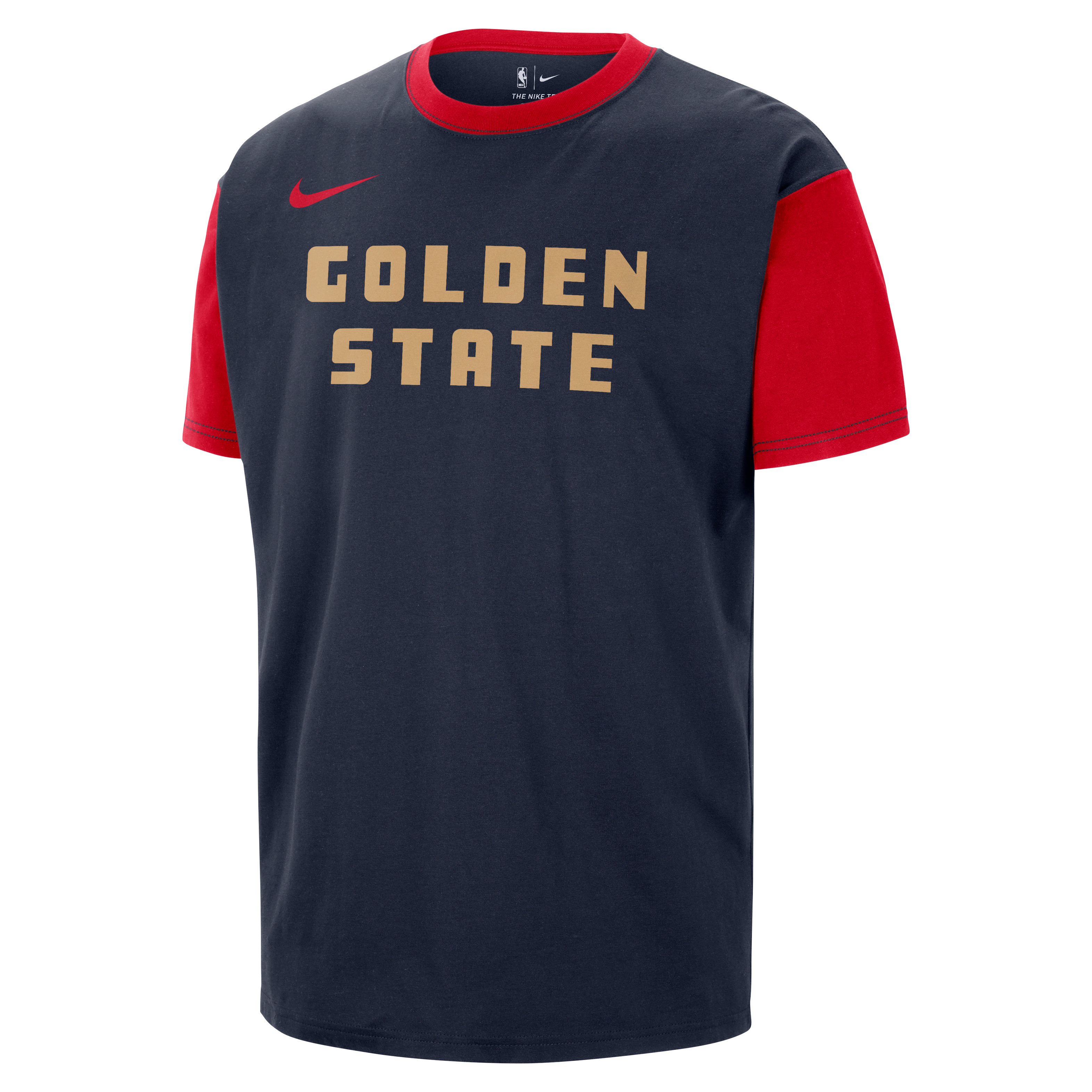 Golden State Warriors Courtside City Edition Men's Nike NBA T-Shirt