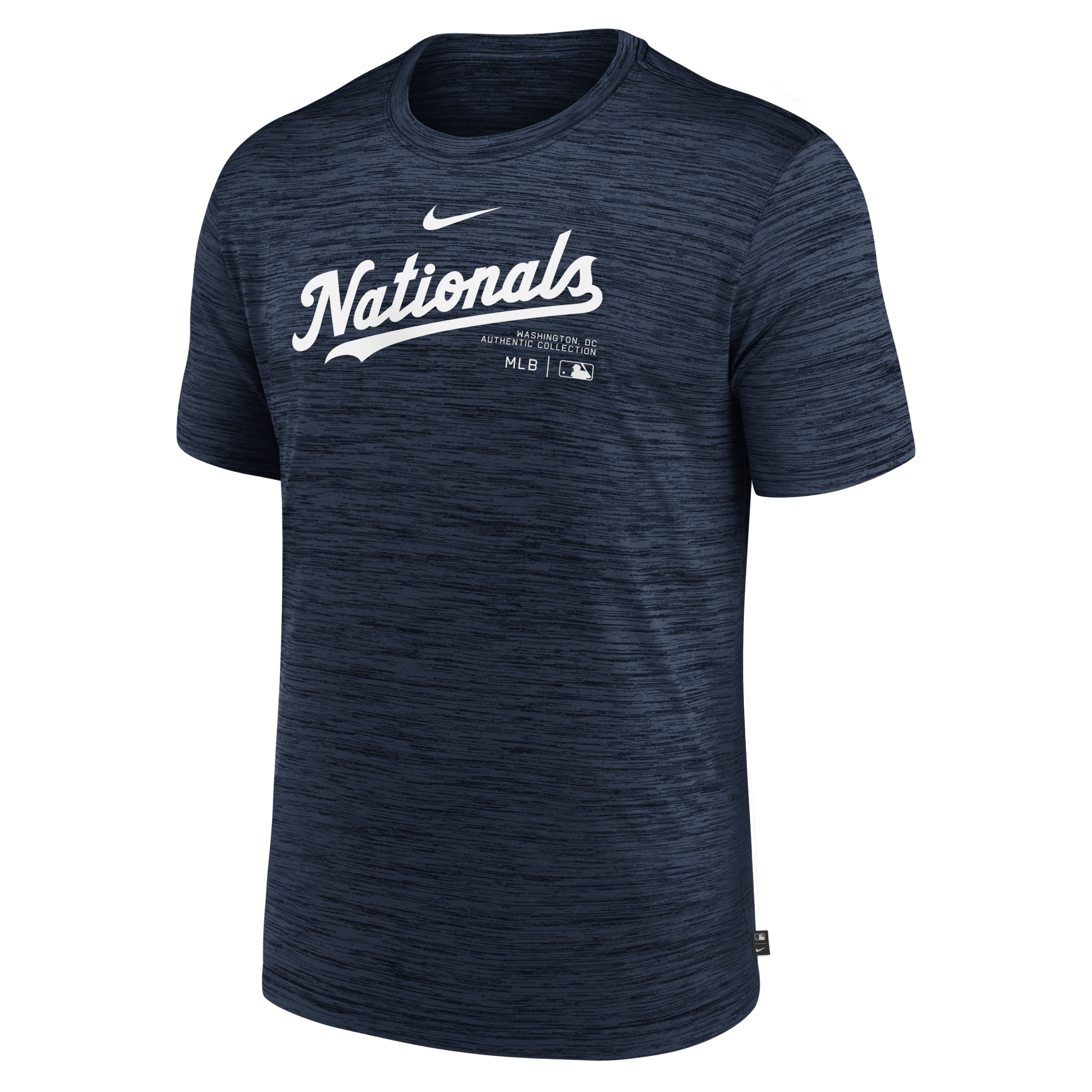 Washington Nationals Authentic Collection Practice Velocity Men's Nike Dri-FIT MLB T-Shirt