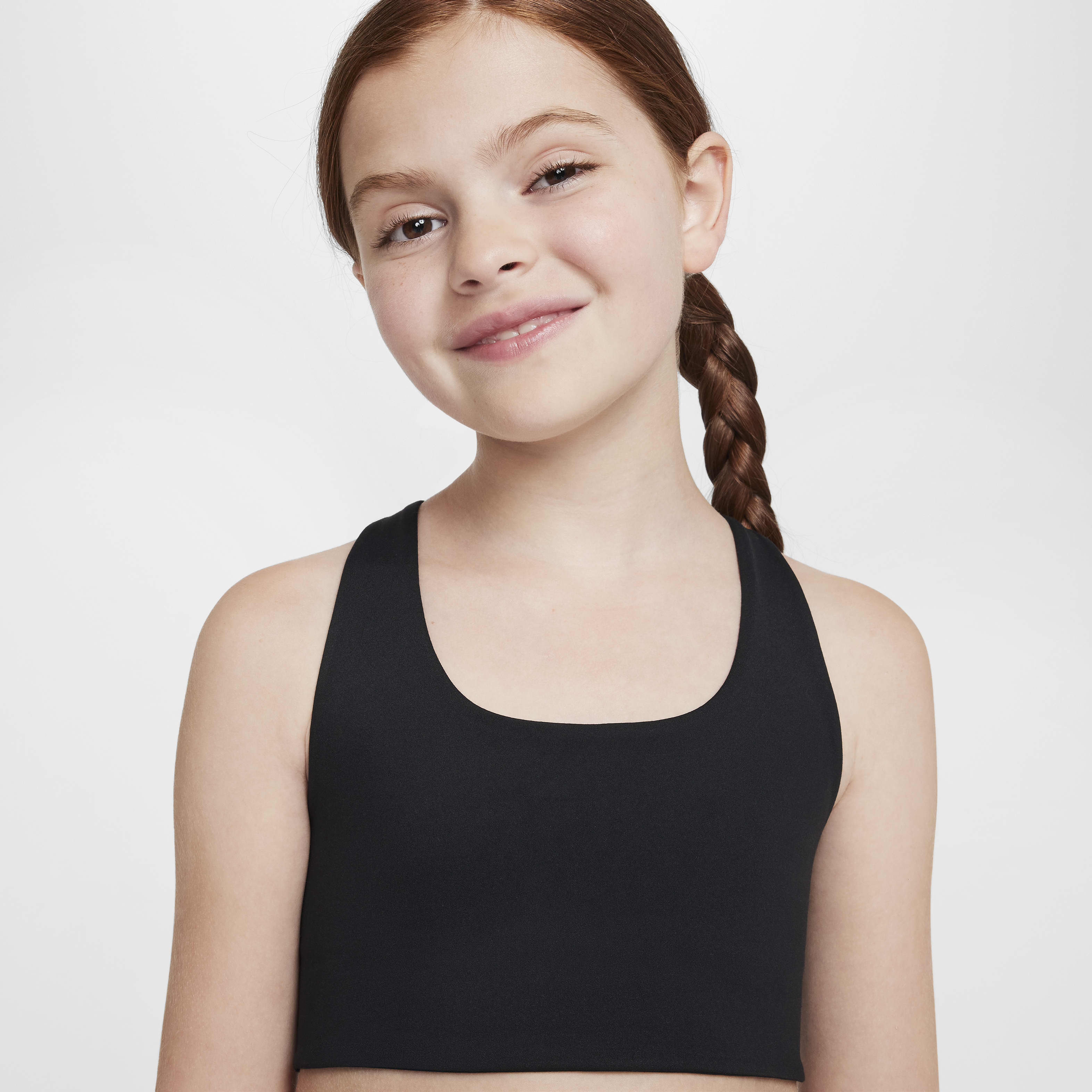 Nike One Big Kids' (Girls') Long-Line Sports Bra