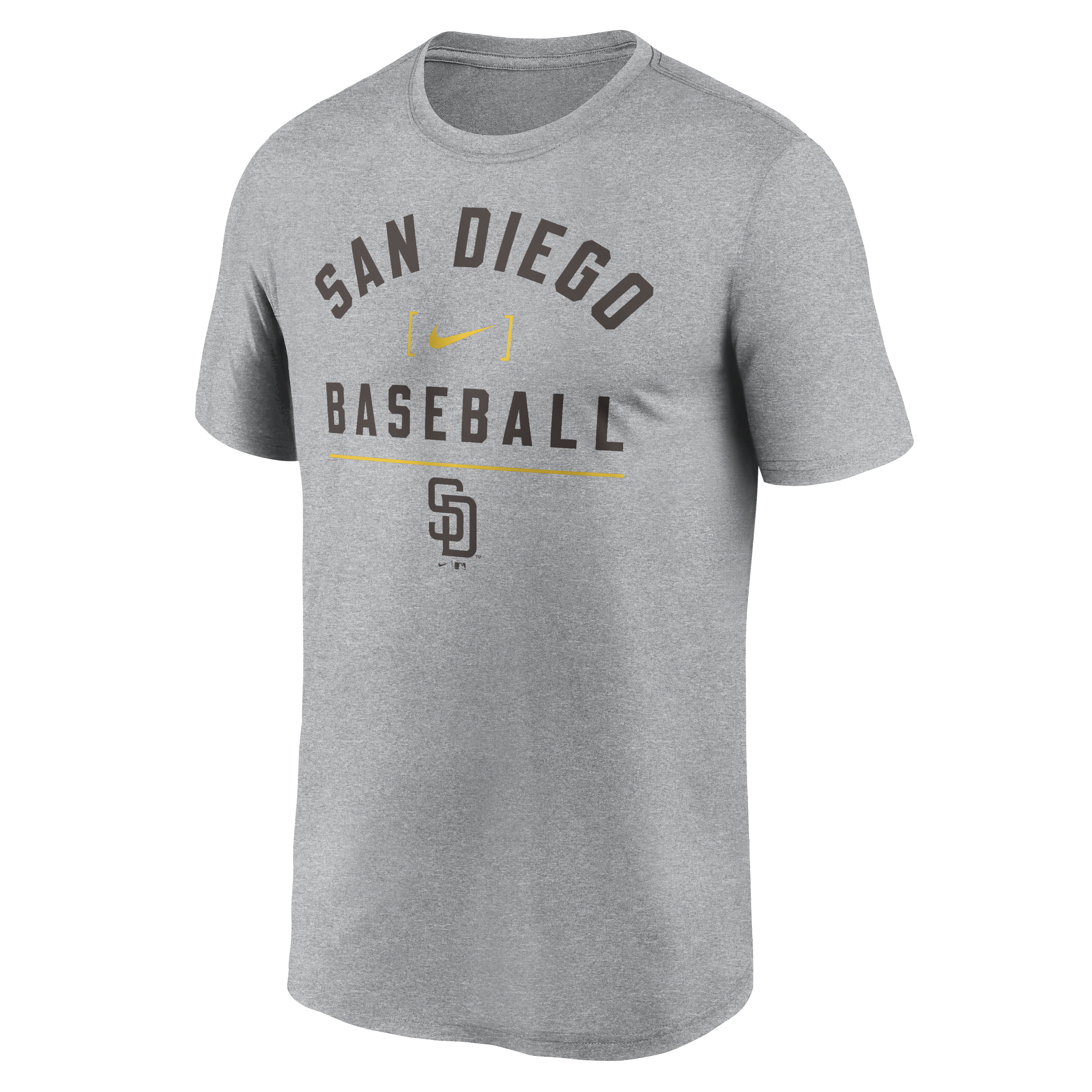 San Diego Padres Arch Baseball Stack Men's Nike Dri-FIT MLB T-Shirt