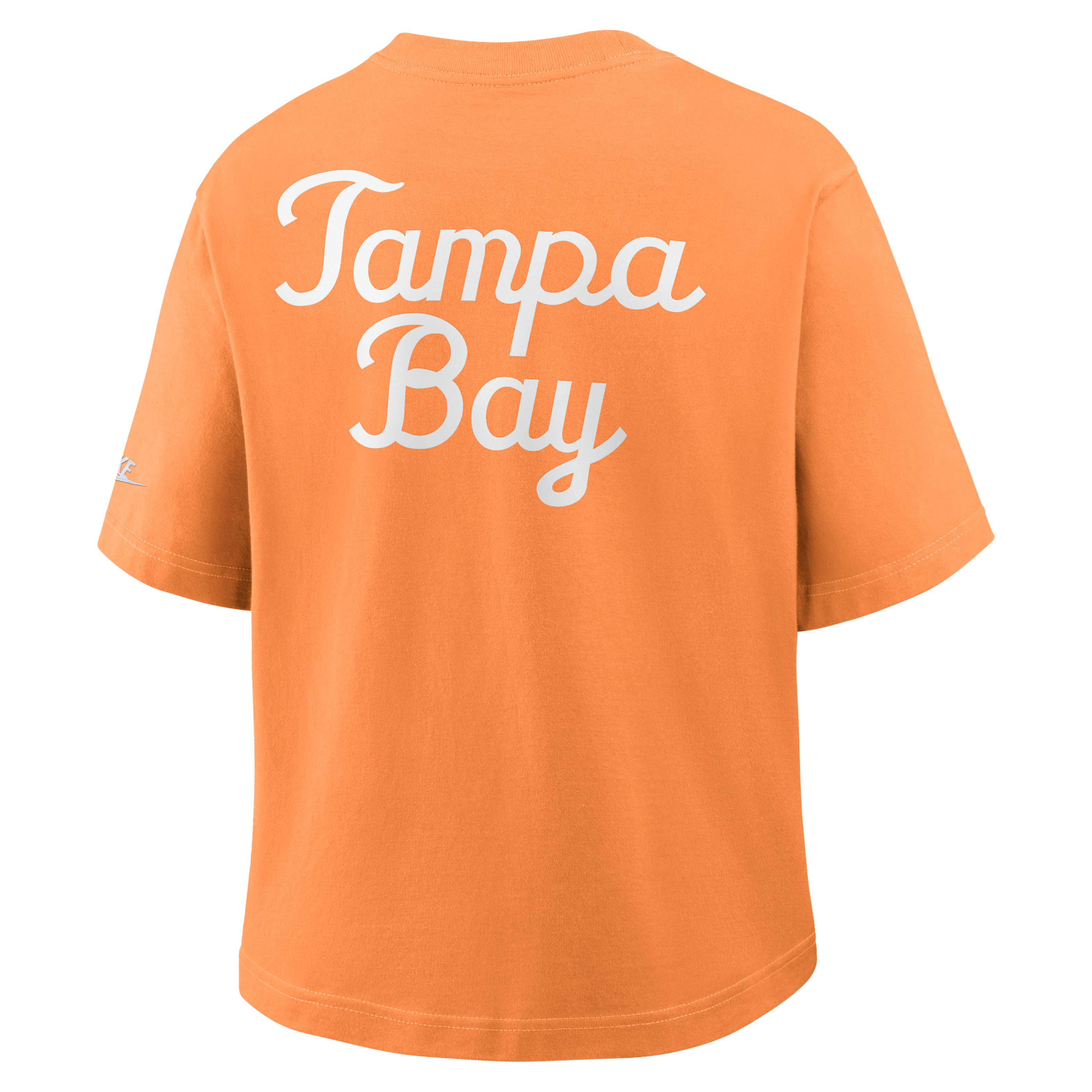 Tampa Bay Buccaneers Rewind Pocket Boxy Women's Nike NFL T-Shirt