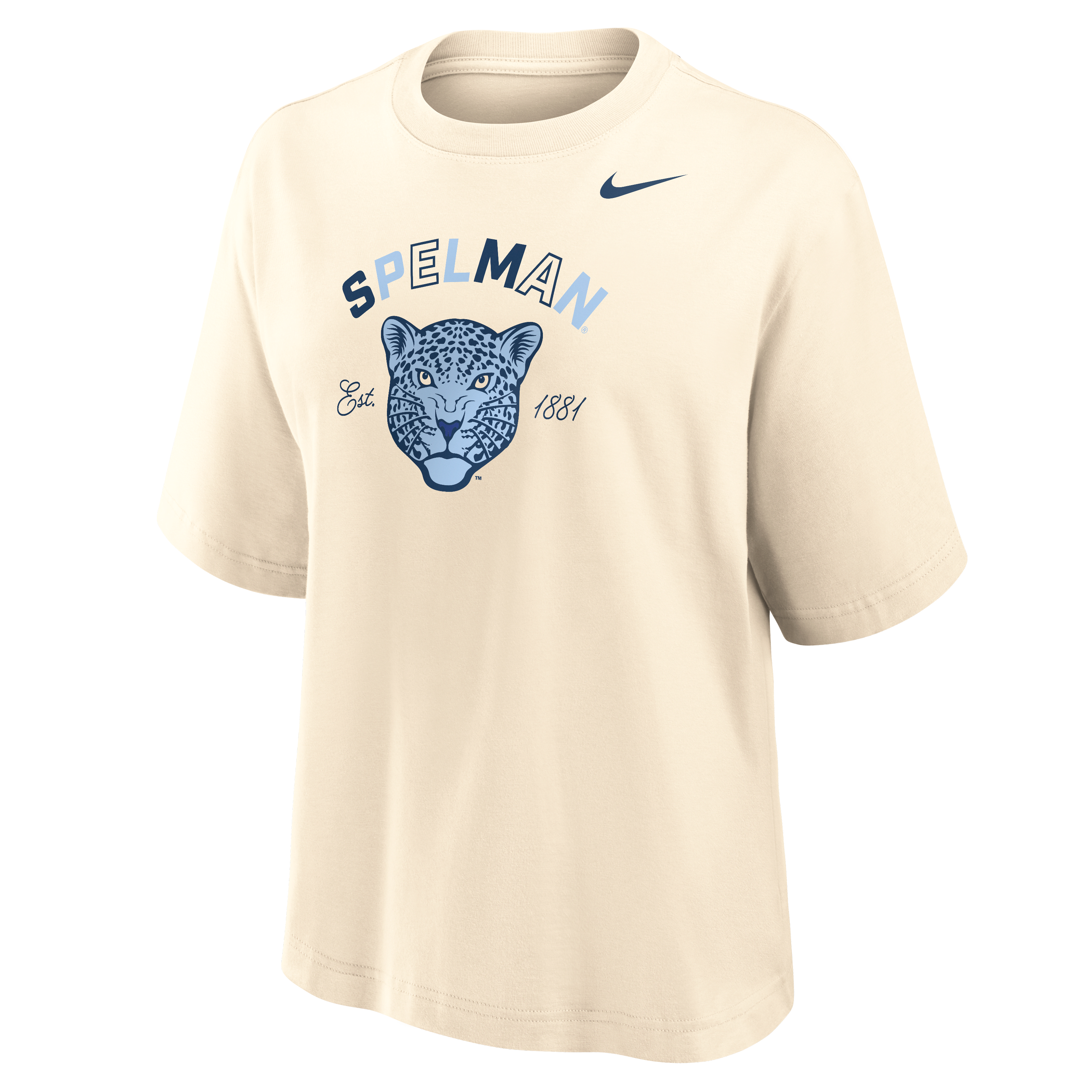 Nike College (Spelman College) Women's Boxy Cotton T-Shirt