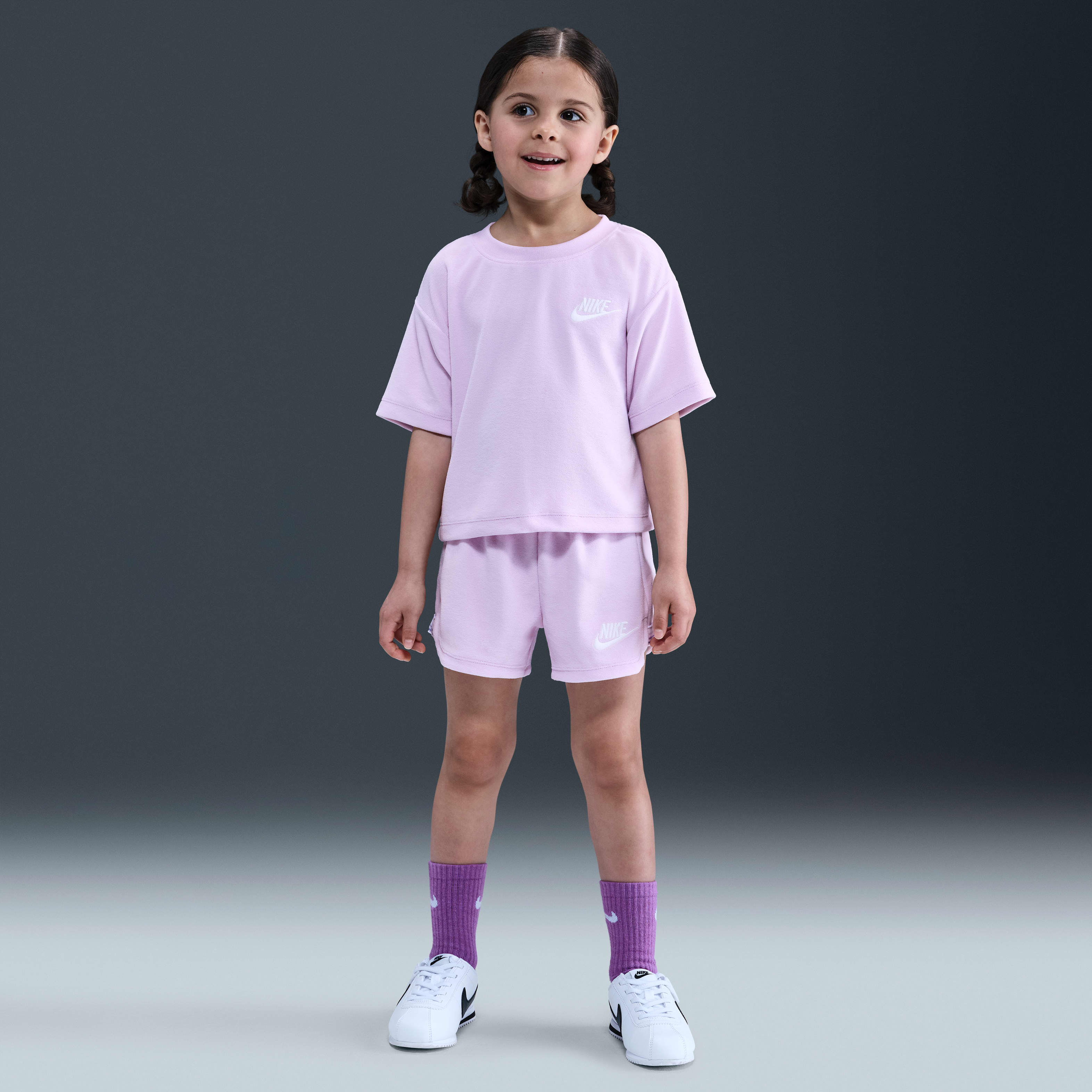 Nike Baby (12-24M) "Let's Roll" 2-Piece Towel Terry Set