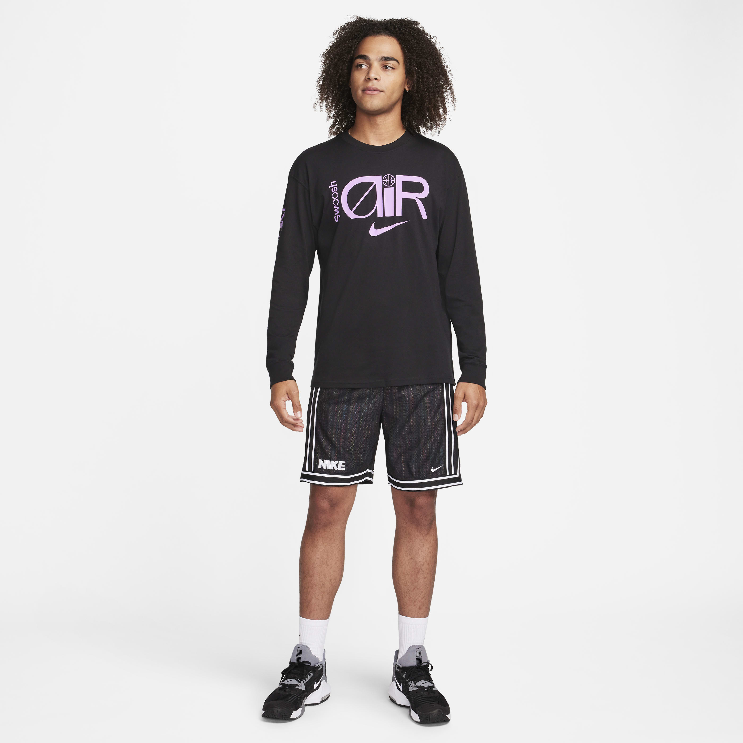 Nike Max90 Men's Long-Sleeve Basketball T-Shirt