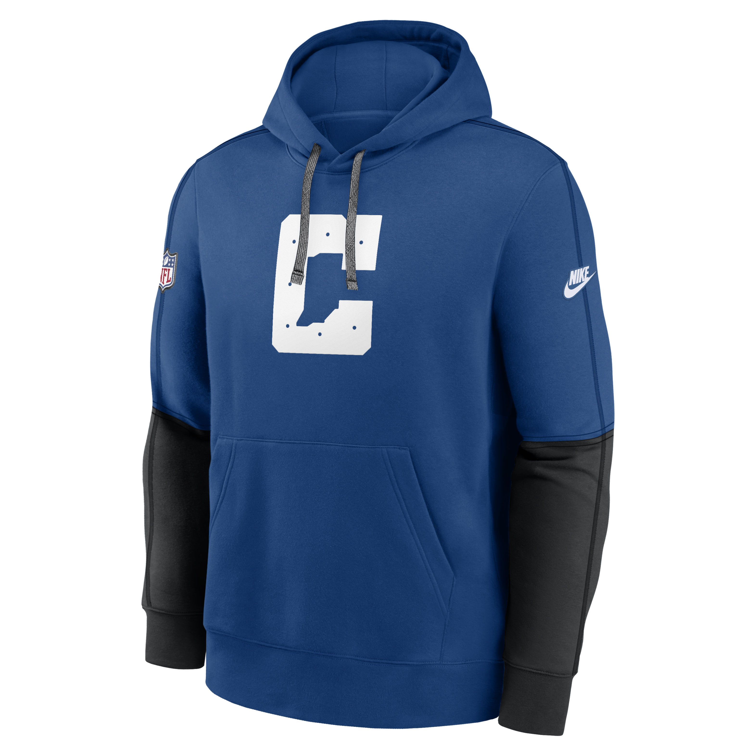 Indianapolis Colts Logo Team Issue Club Men's Nike NFL Pullover Hoodie