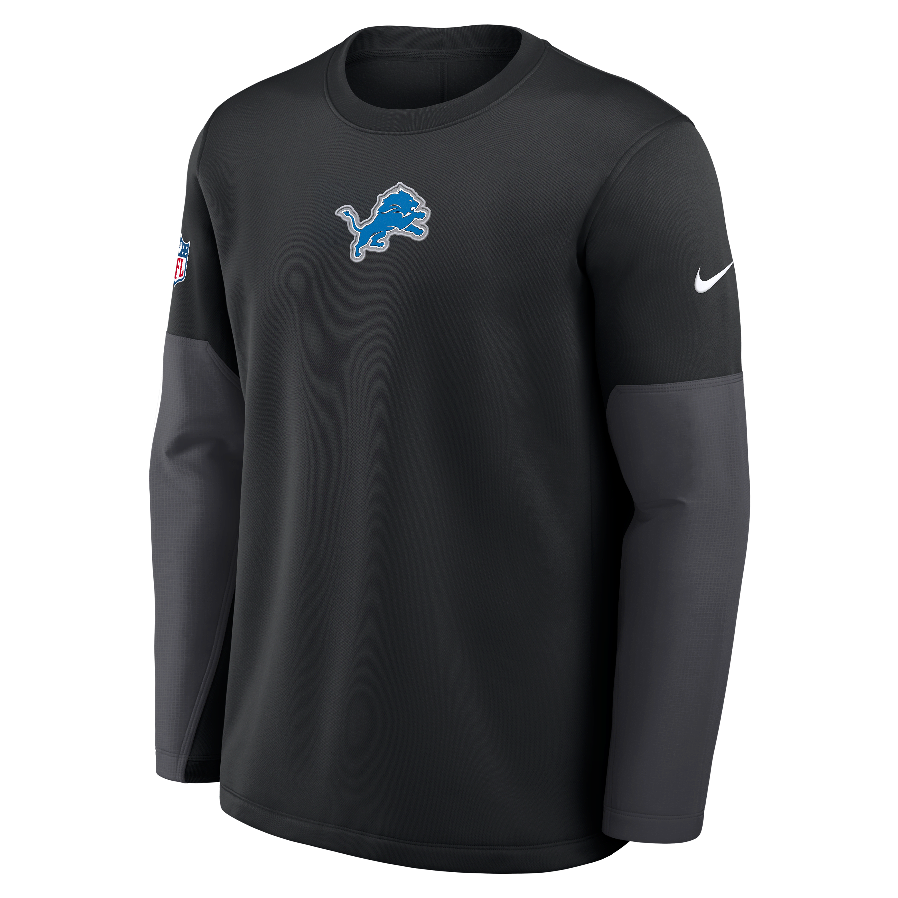 Detroit Lions Scripted To Win Sideline Coach Men's Nike Therma-FIT NFL Long-Sleeve T-Shirt