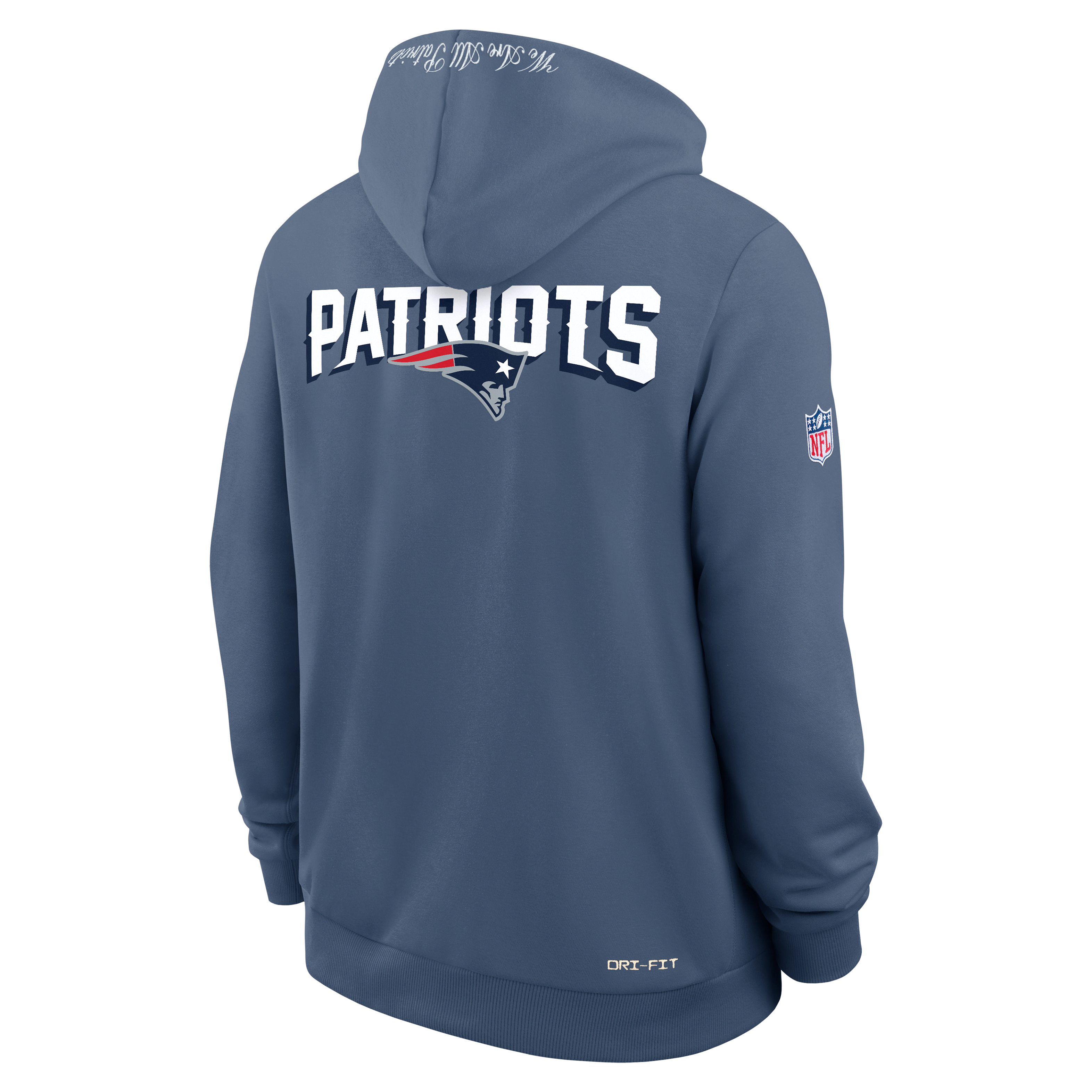 New England Patriots Rivalries Collection Sideline Men's Nike Dri-FIT NFL Pullover Hoodie