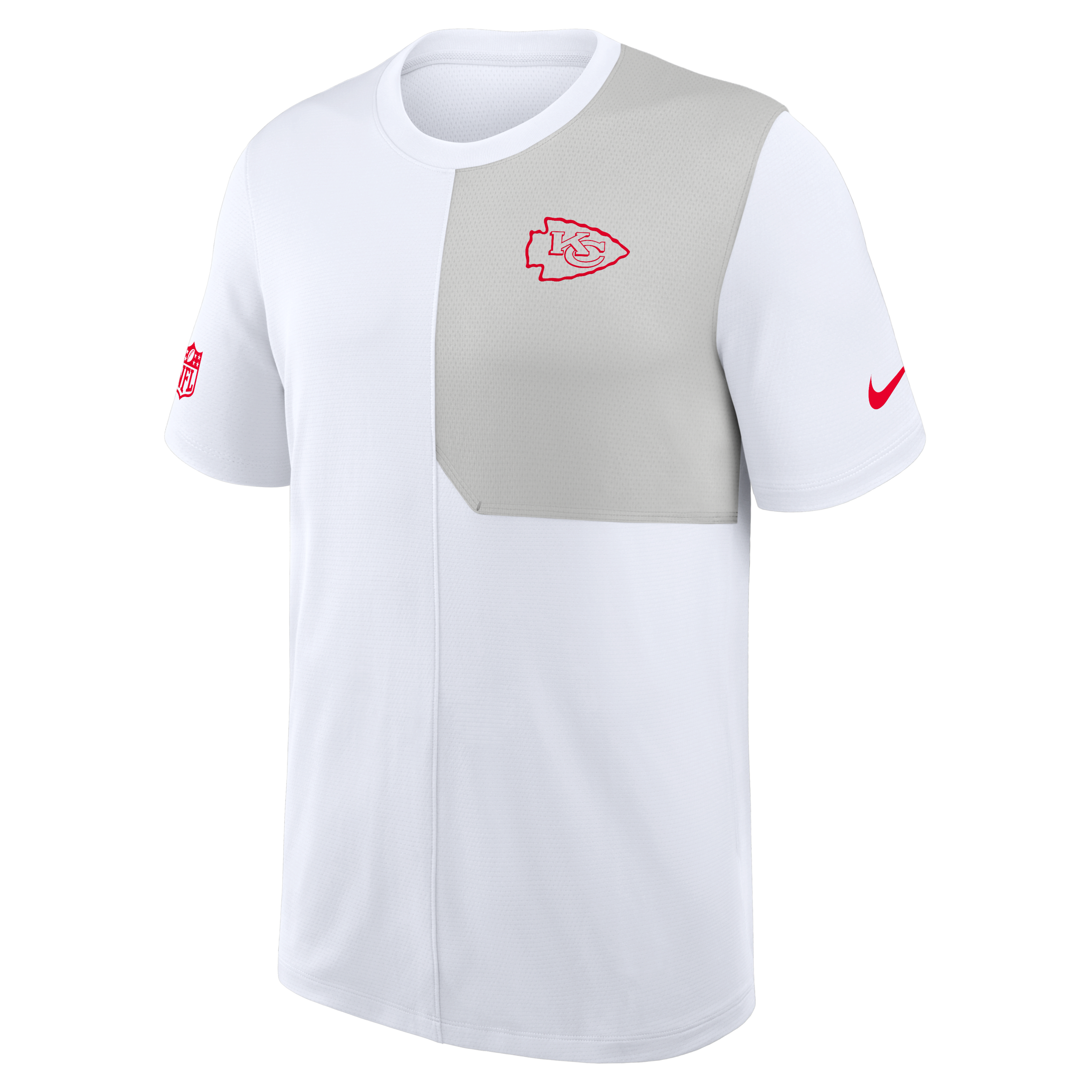 Kansas City Chiefs Sideline Coach Men's Nike Dri-FIT NFL Top