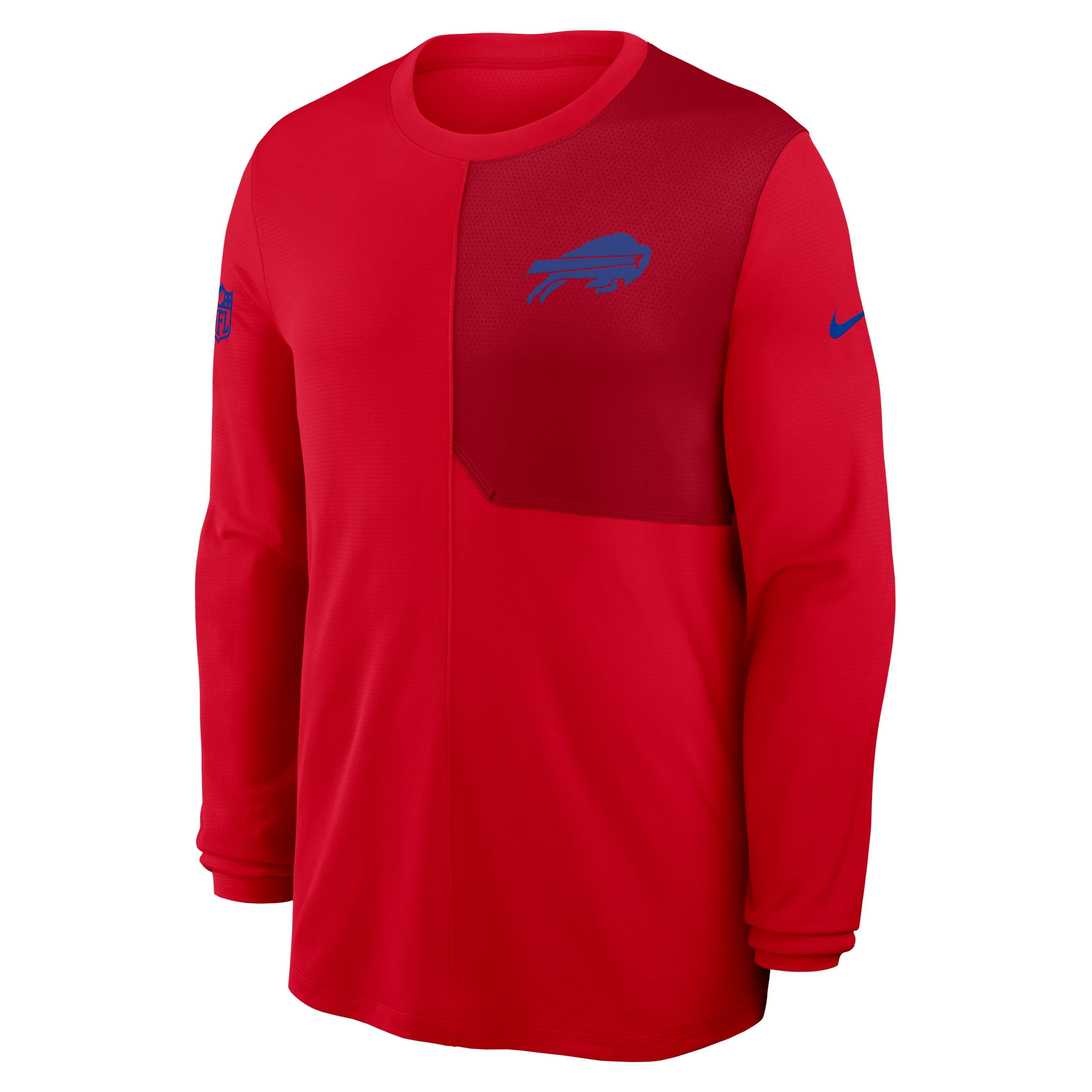 Buffalo Bills Sideline Coach Men's Nike Dri-FIT NFL Long-Sleeve Top