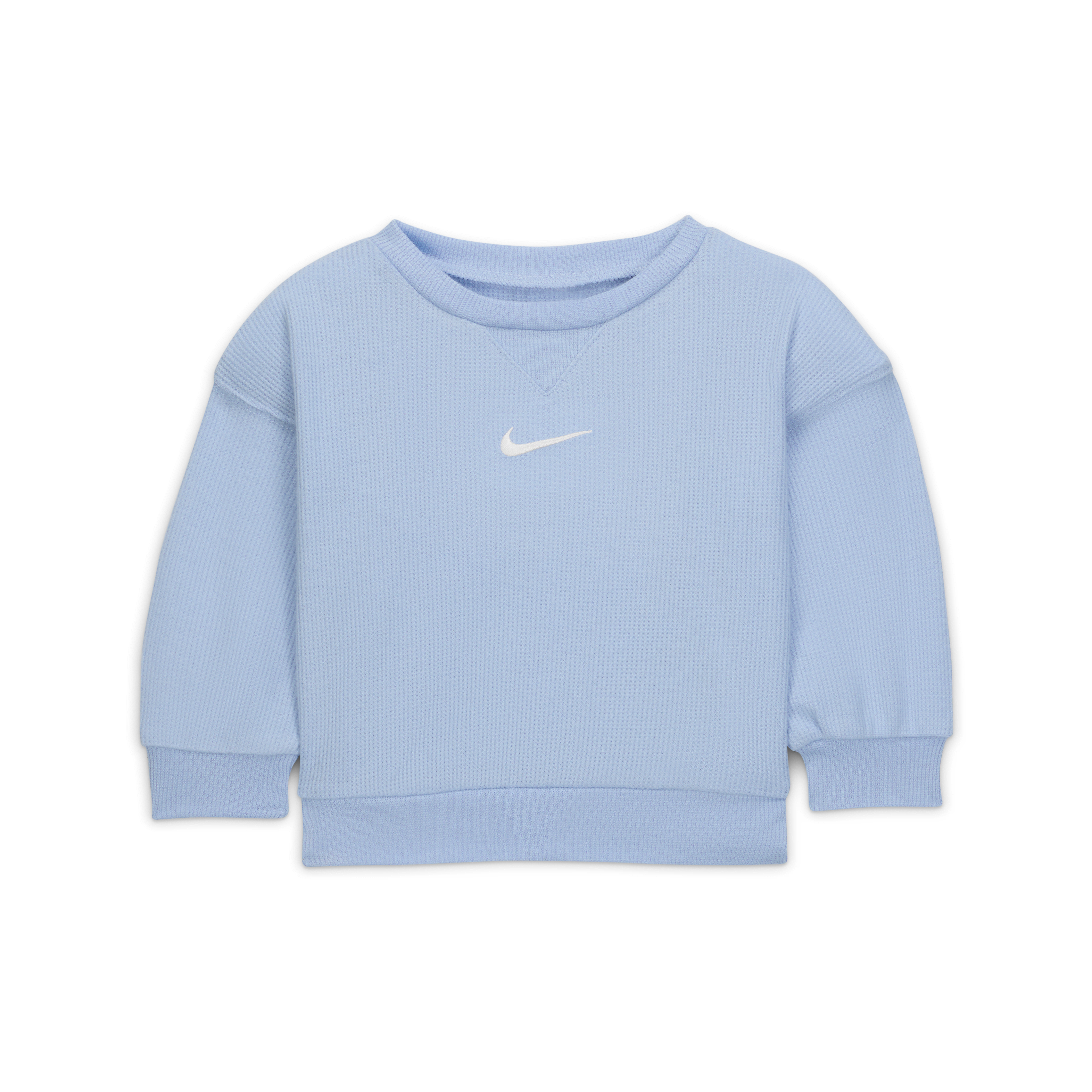Nike Essentials Baby (0-9M) Crew and Shorts Set