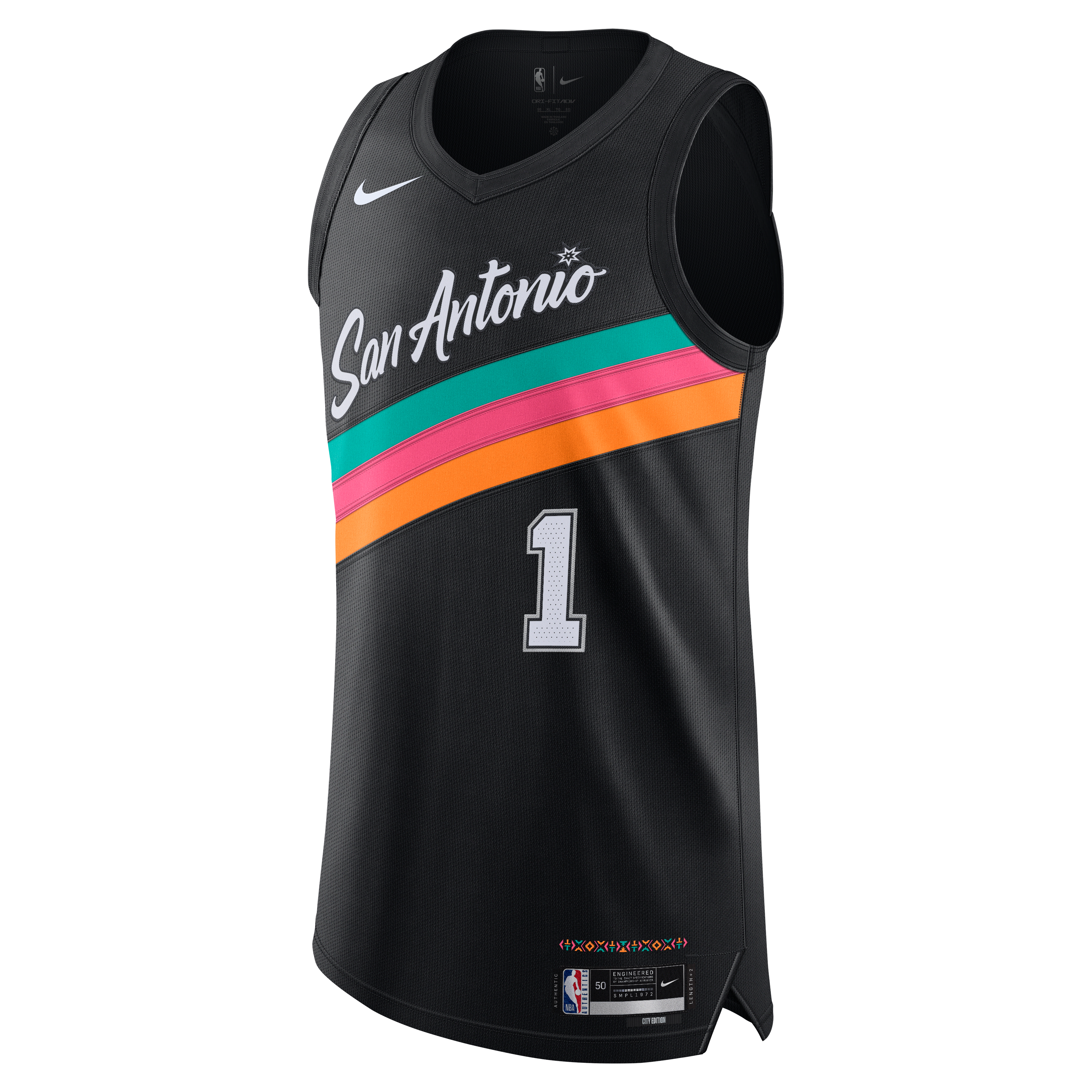 Victor Wembanyama San Antonio Spurs City Edition Men's Nike Dri-FIT ADV NBA Authentic Jersey