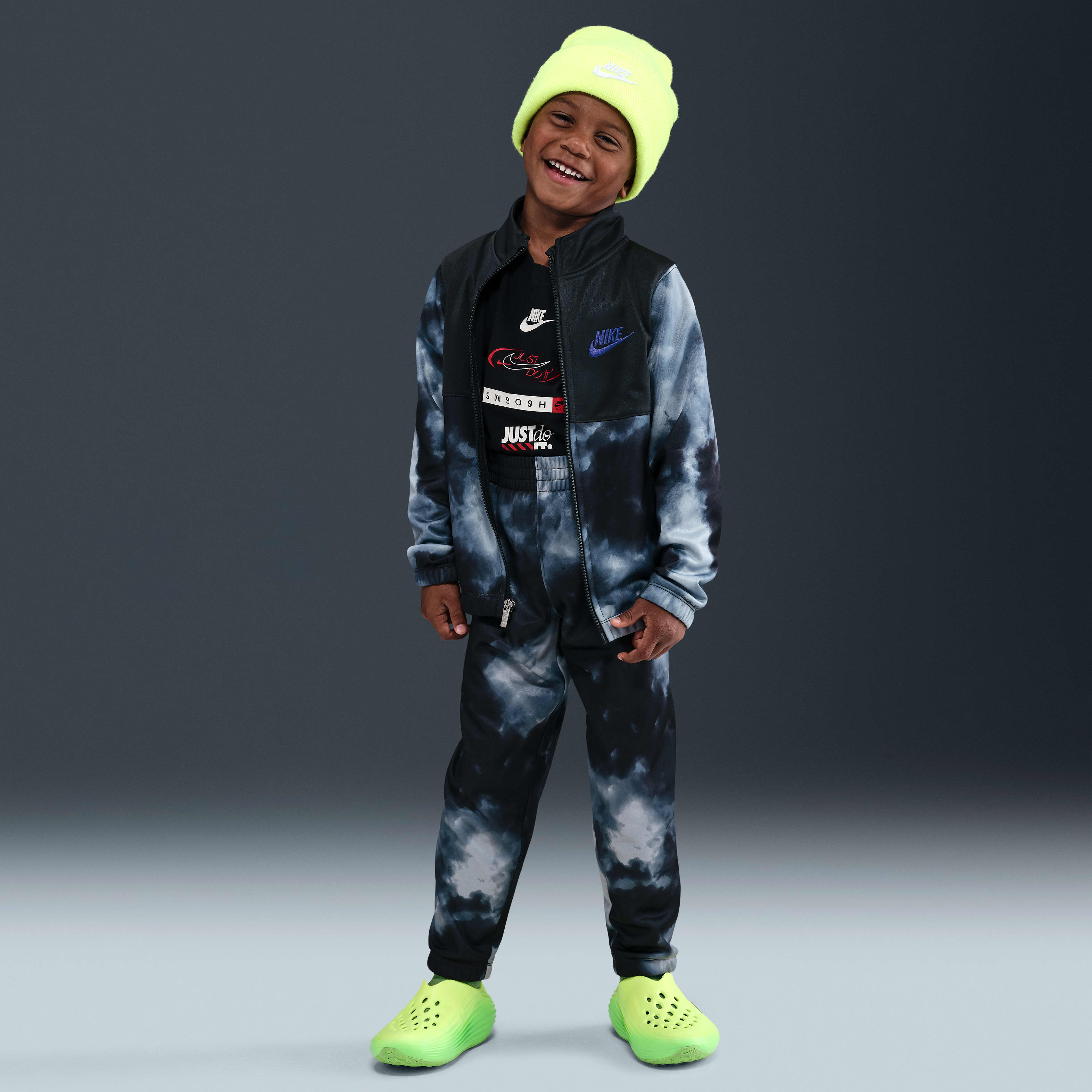 Nike Sportswear Dri-FIT Toddler Futura Storm Printed 2-Piece Propus Set