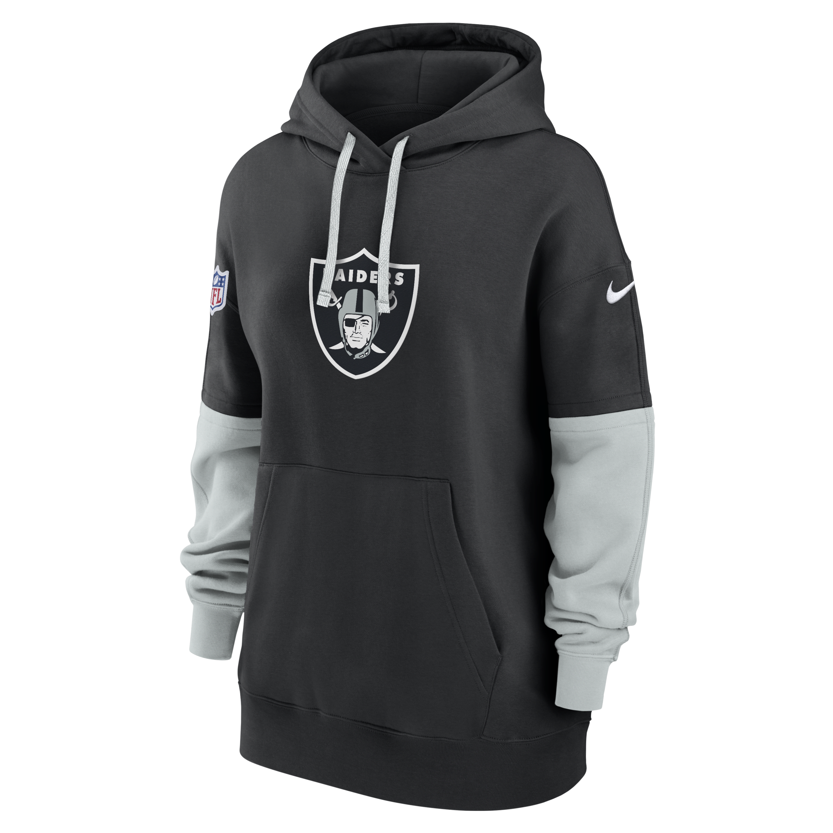 Las Vegas Raiders Sideline Essential Women's Nike NFL Pullover Hoodie