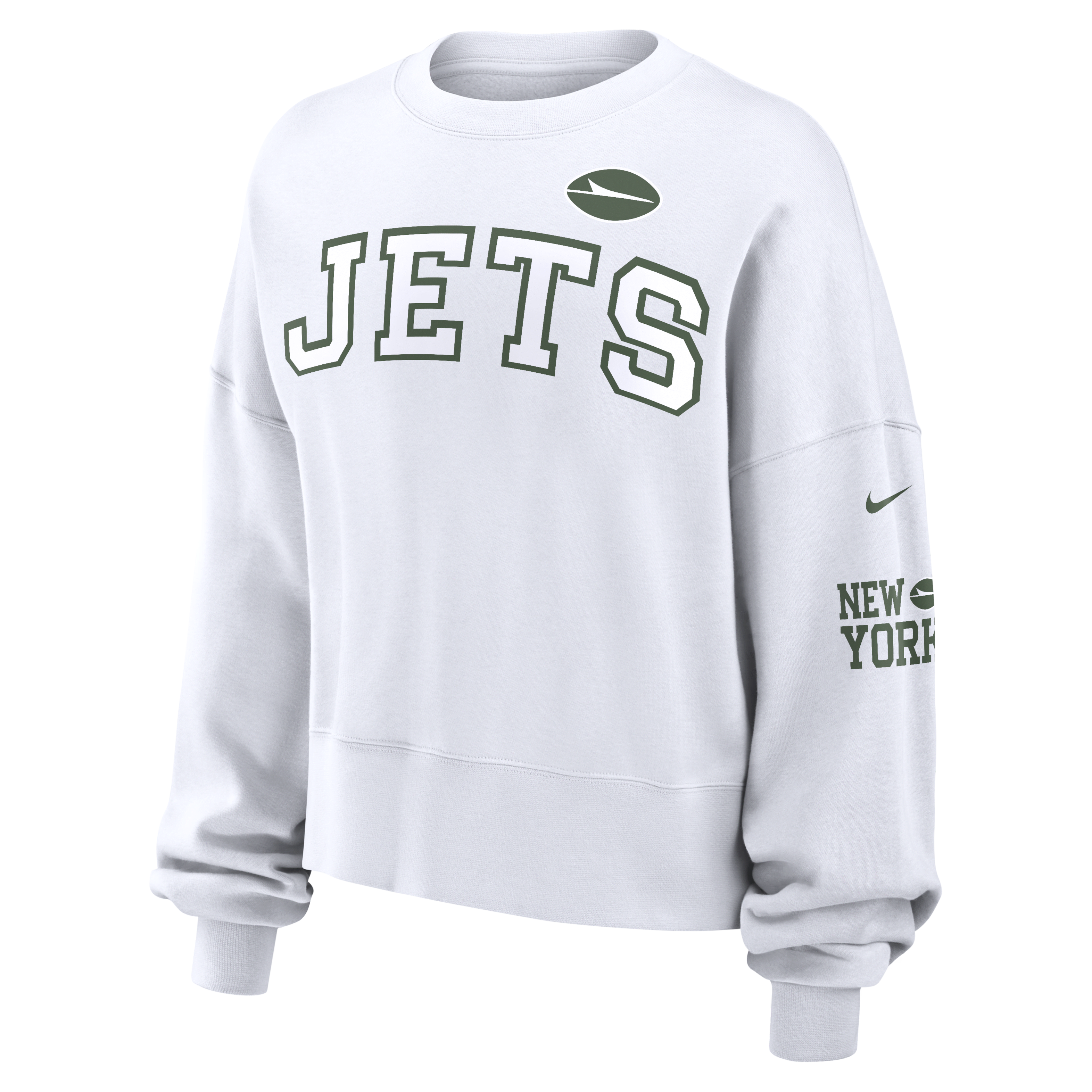 New York Jets Women's Nike NFL Pullover Crew