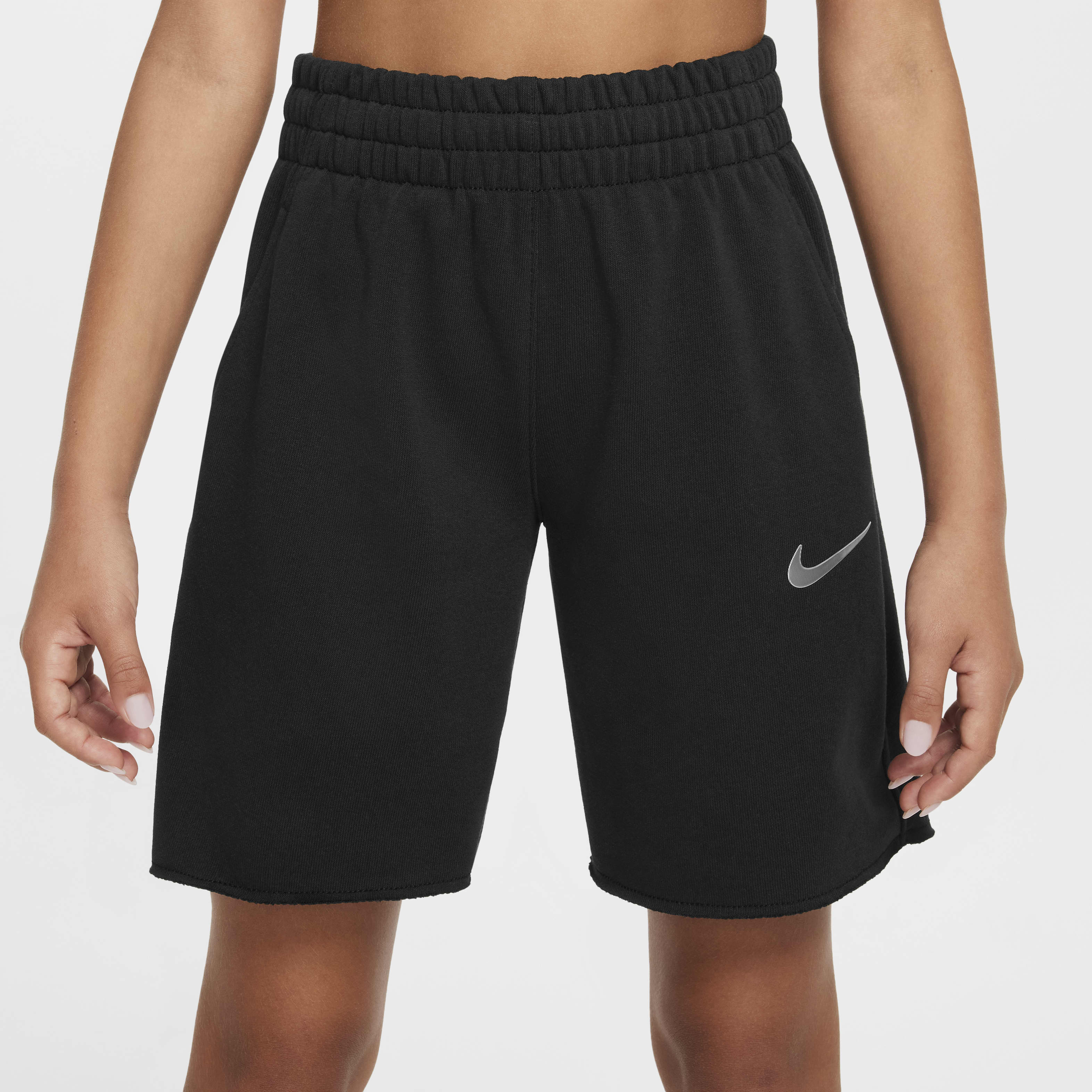 Nike Sportswear Big Kids' (Girls') Dri-FIT Fleece Shorts