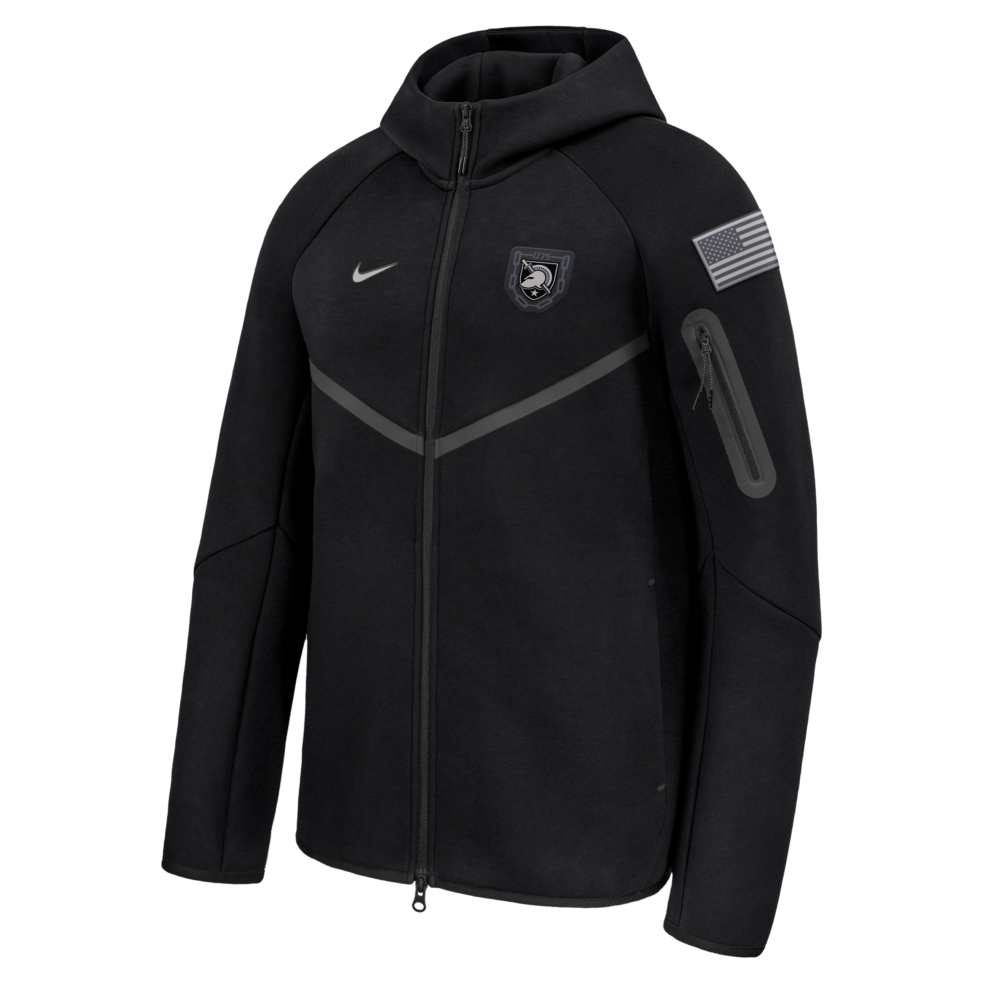 Army Rivalry Tech Fleece Men's Nike College Full-Zip Hoodie
