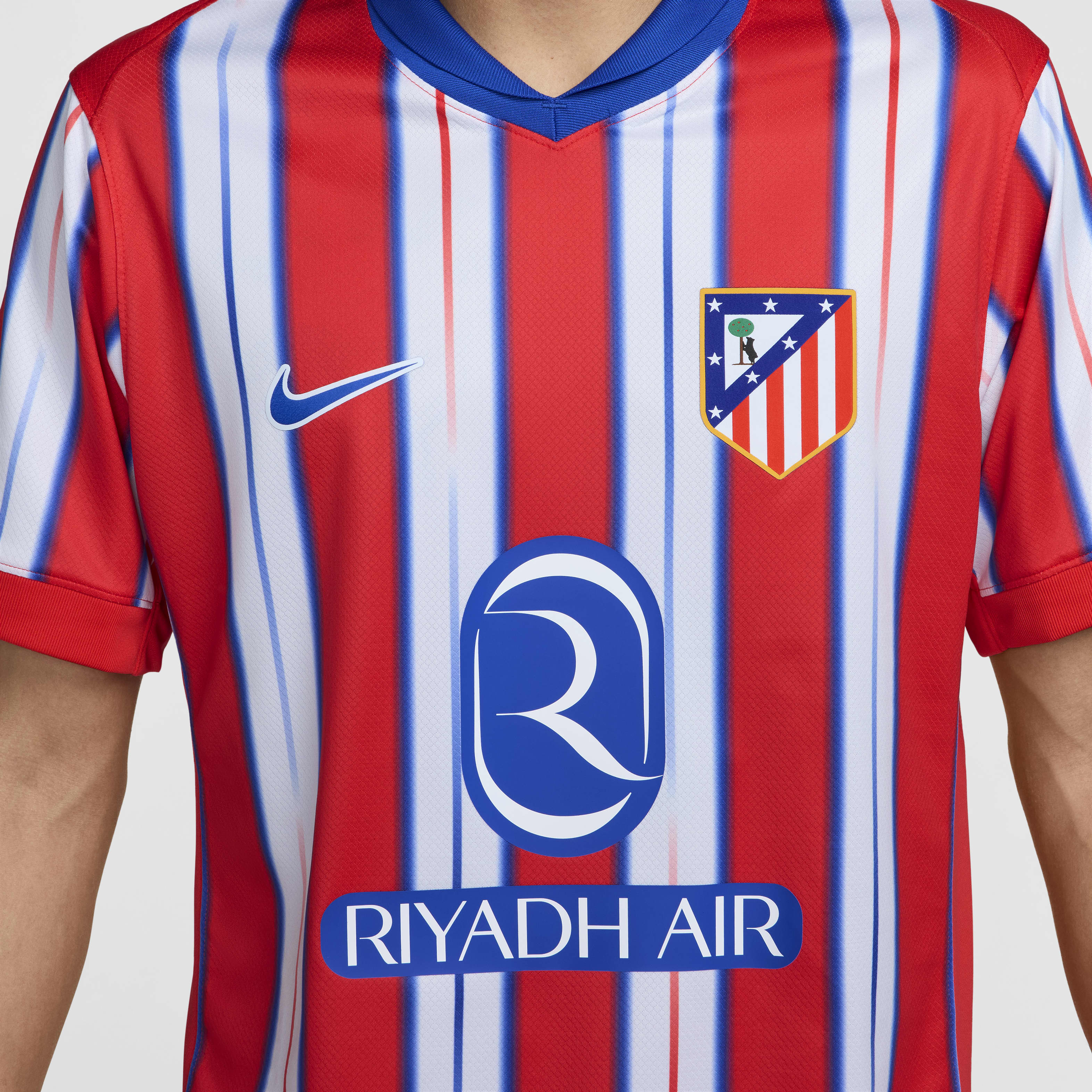 Atlético Madrid 2024/25 Stadium Home Men's Nike Dri-FIT Soccer Replica Jersey