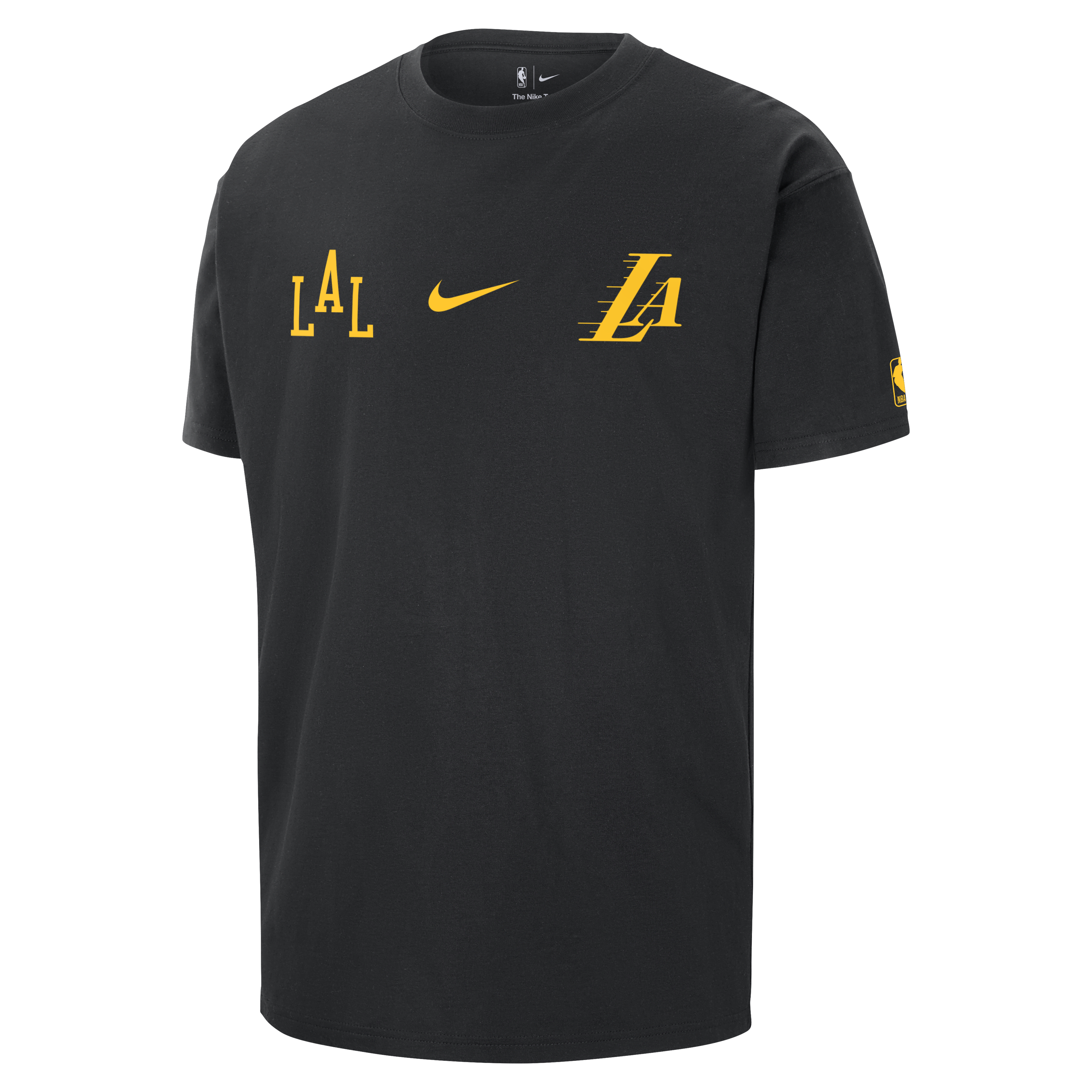 Los Angeles Lakers 2023/24 City Edition Men's Nike NBA Courtside Max90 T-Shirt