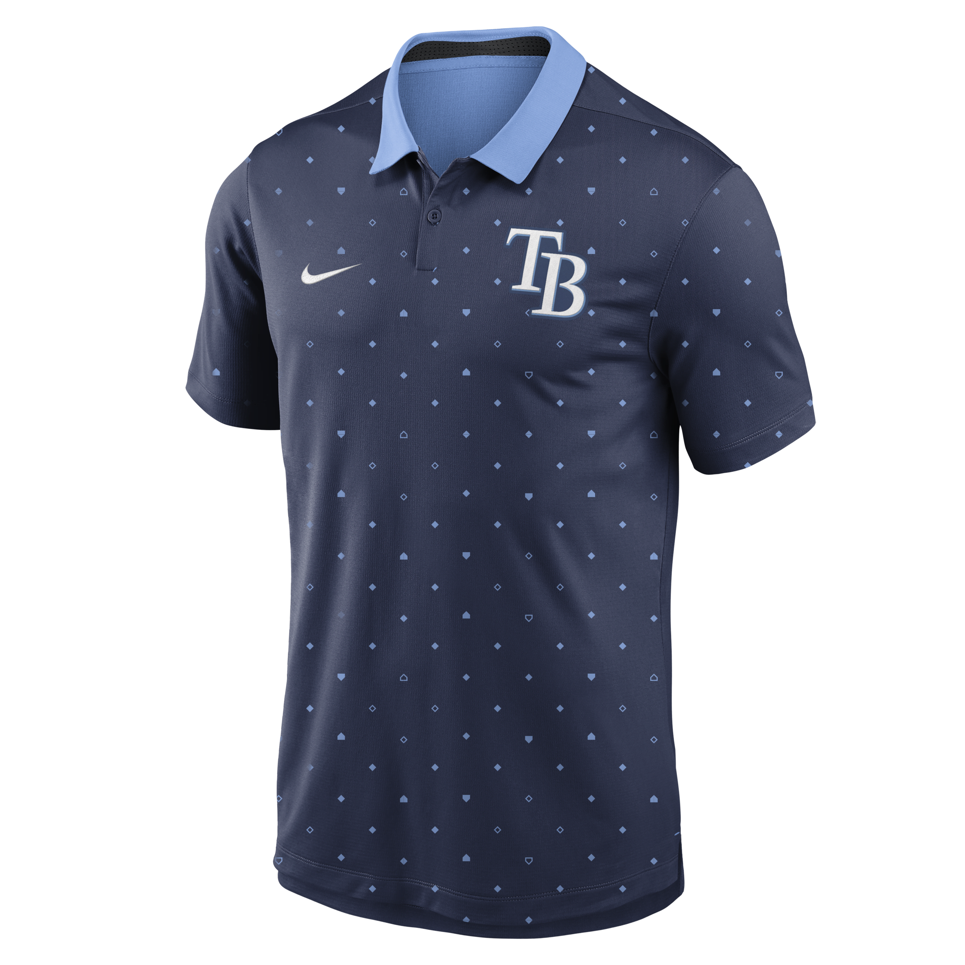 Tampa Bay Rays Legacy Icon Vapor Men's Nike Dri-FIT MLB Polo