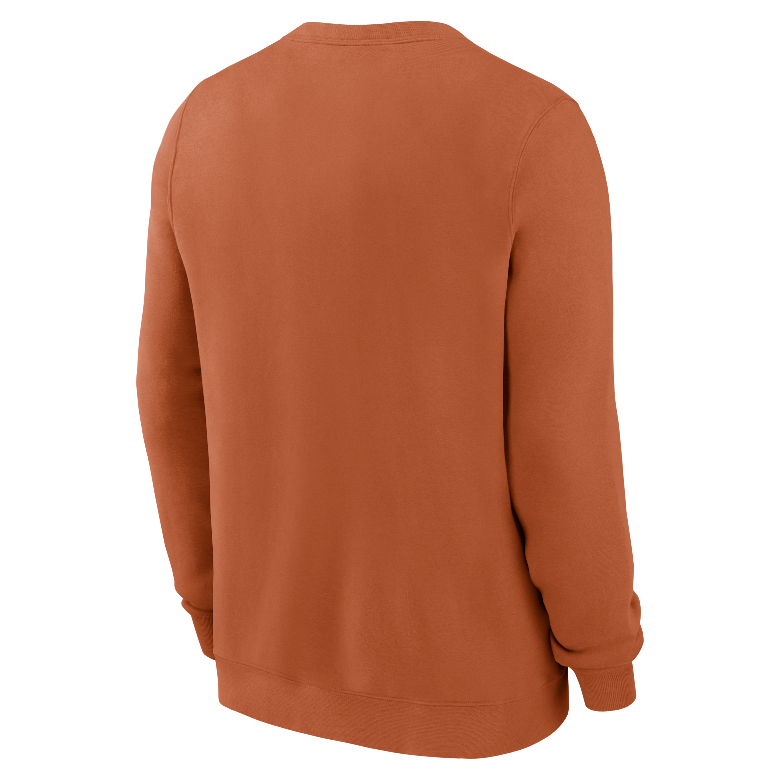 Texas Longhorns Arched Seal Men's Nike College Pullover Crew