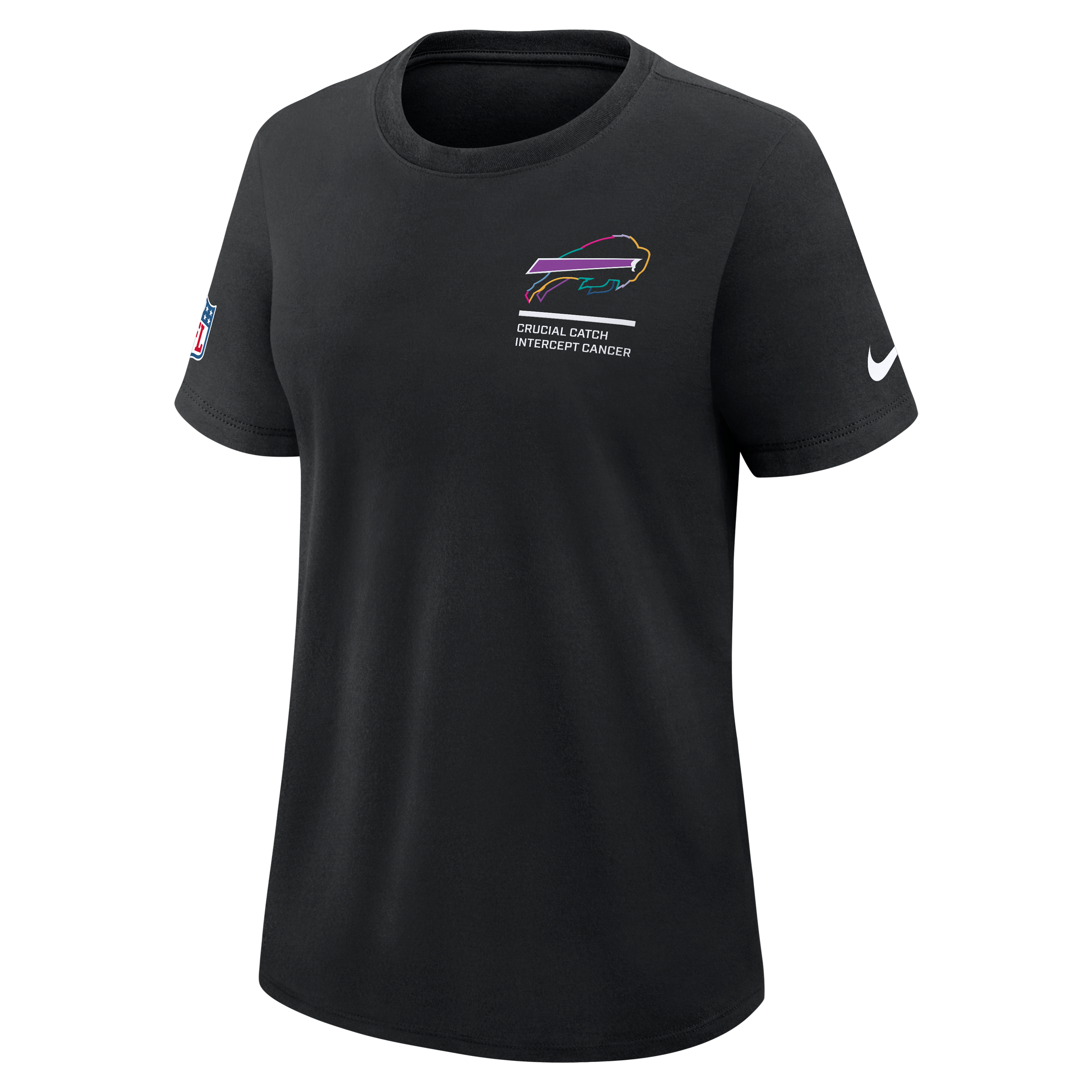 Buffalo Bills Crucial Catch Women's Nike Dri-FIT NFL T-Shirt