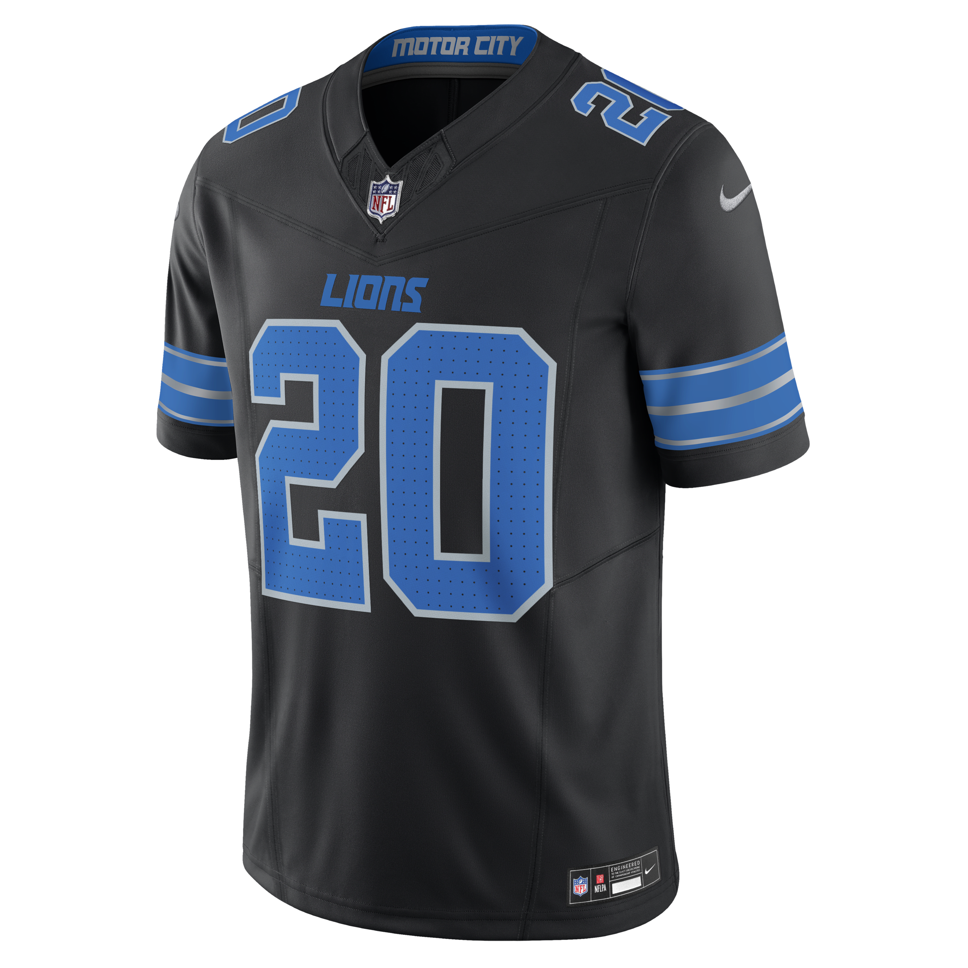 Barry Sanders Detroit Lions Men's Nike Dri-FIT NFL Limited Football Jersey