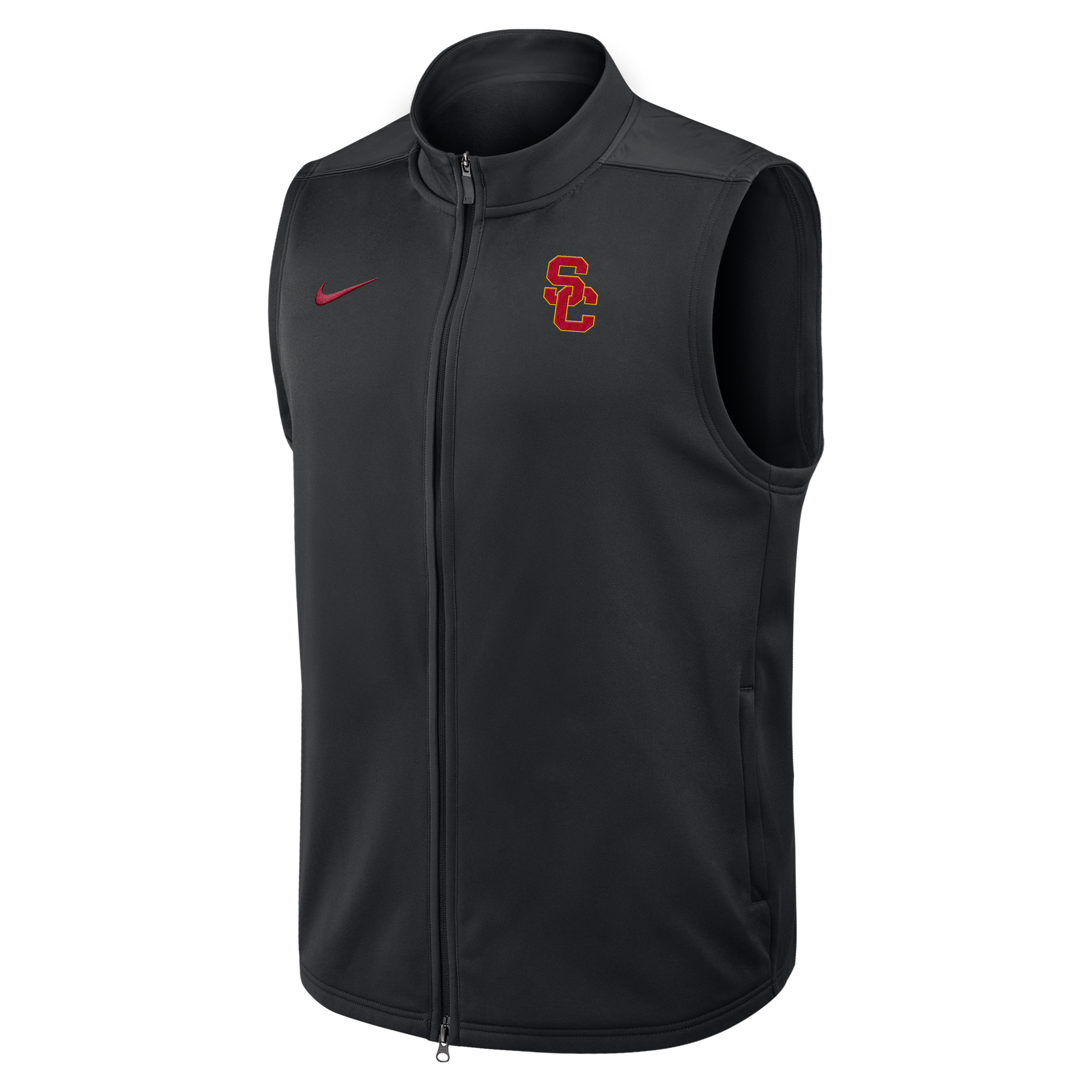 USC Victory Men's Nike Therma-FIT College Full-Zip Vest