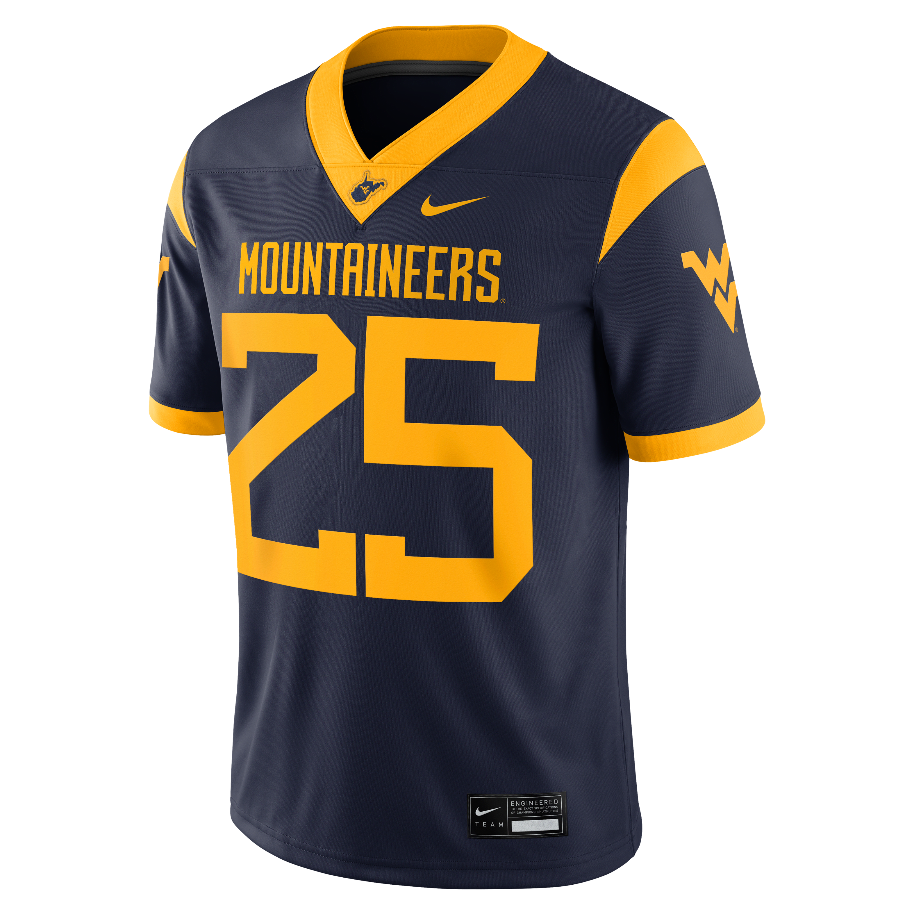 West Virginia Men’s Nike Dri-FIT College Game Jersey
