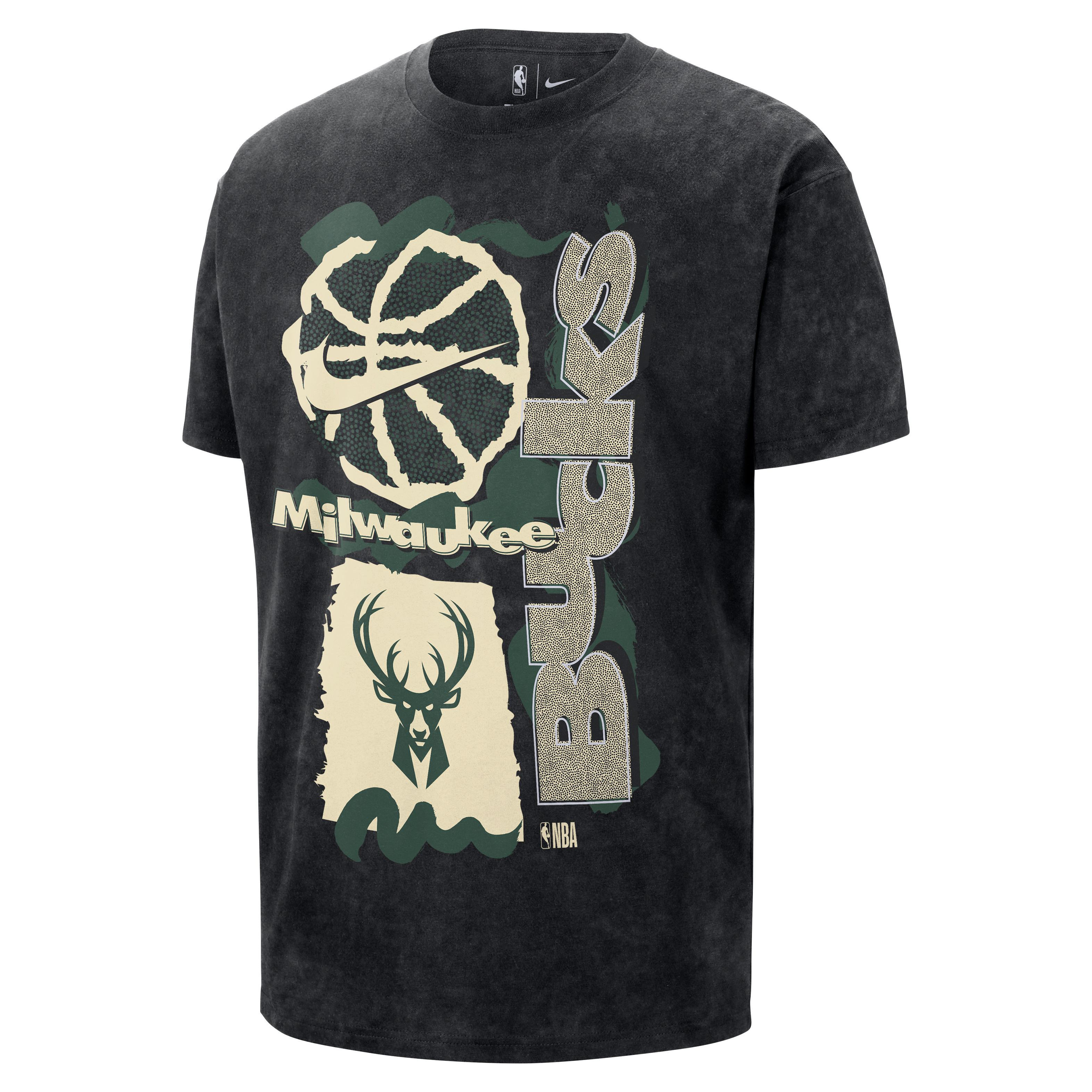 Milwaukee Bucks Courtside Men's Nike NBA Max90 T-Shirt