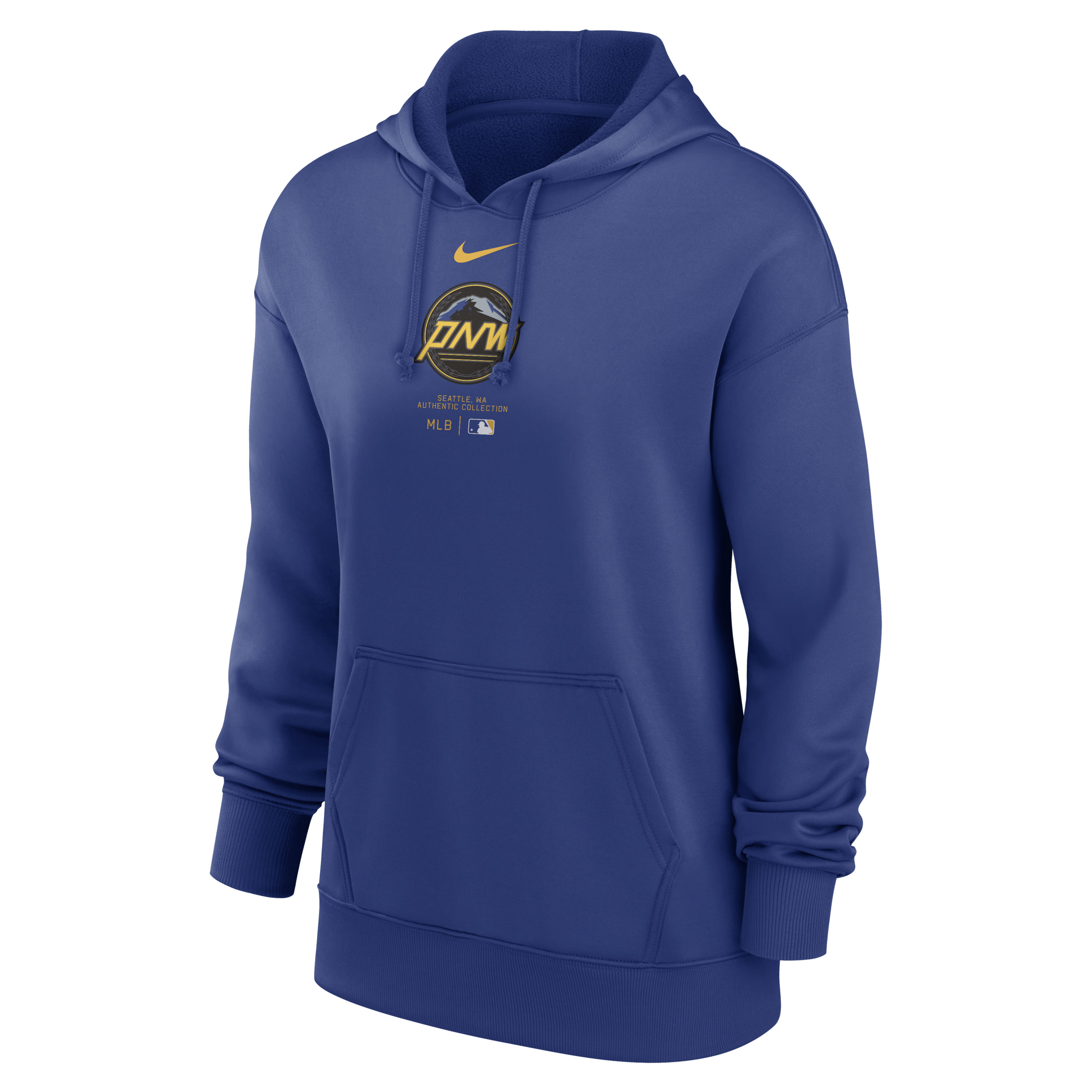 Seattle Mariners Authentic Collection City Connect Practice Women's Nike Dri-FIT MLB Pullover Hoodie