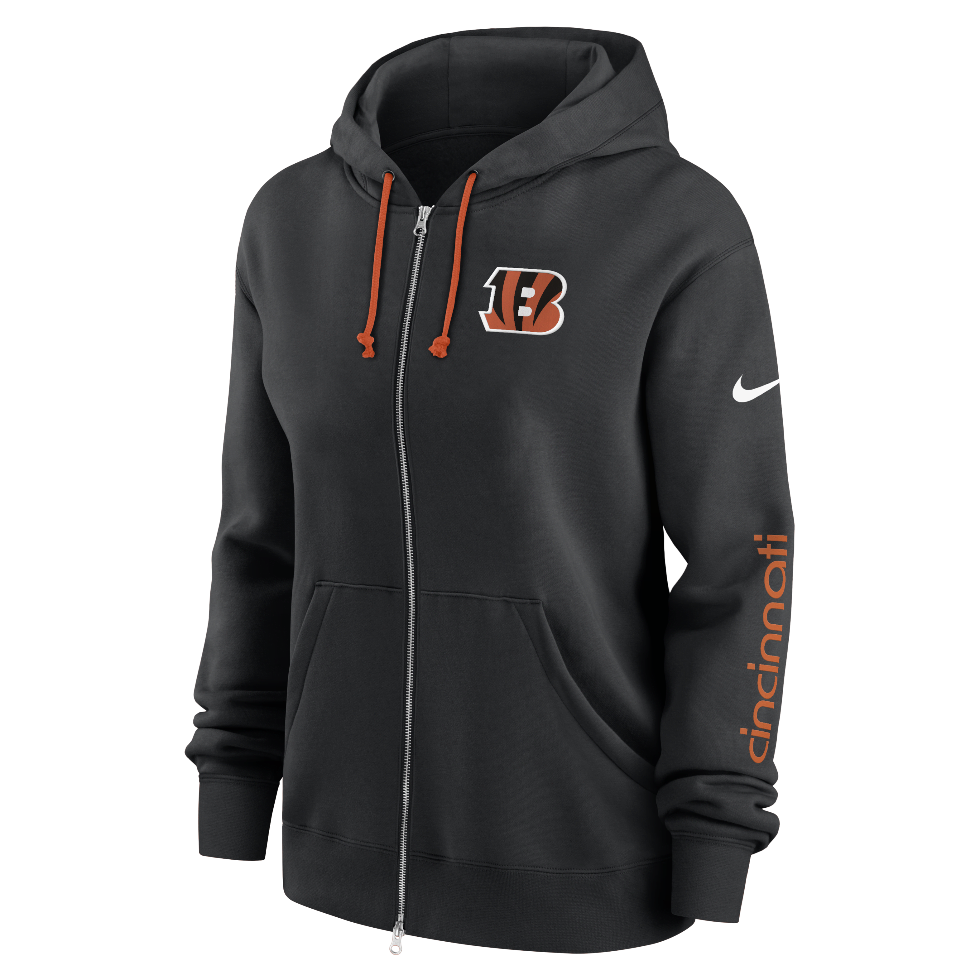 Cincinnati Bengals Phoenix Women's Nike NFL Full-Zip Hoodie