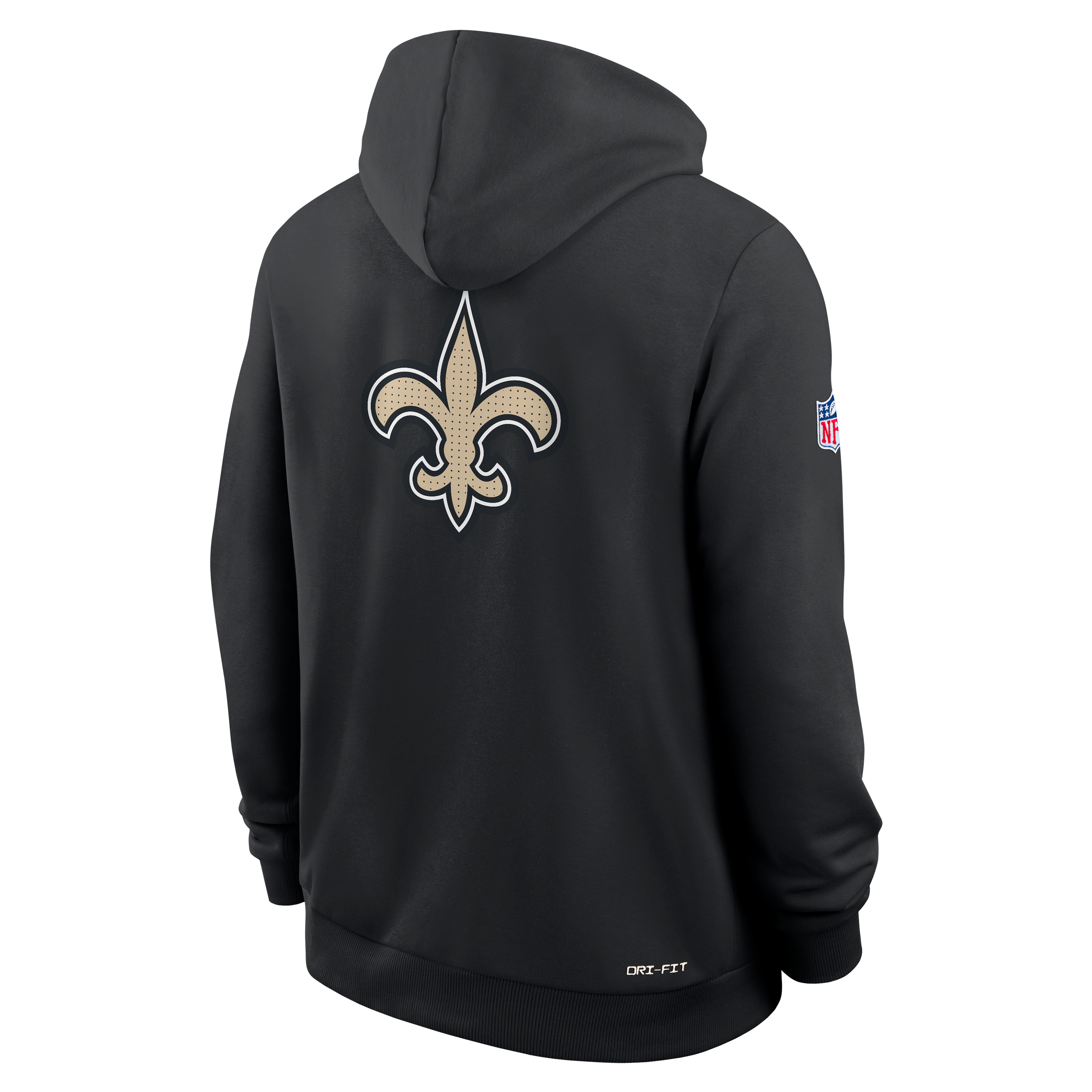 New Orleans Saints Utility Player Sideline Men's Nike Dri-FIT NFL Full-Zip Hoodie