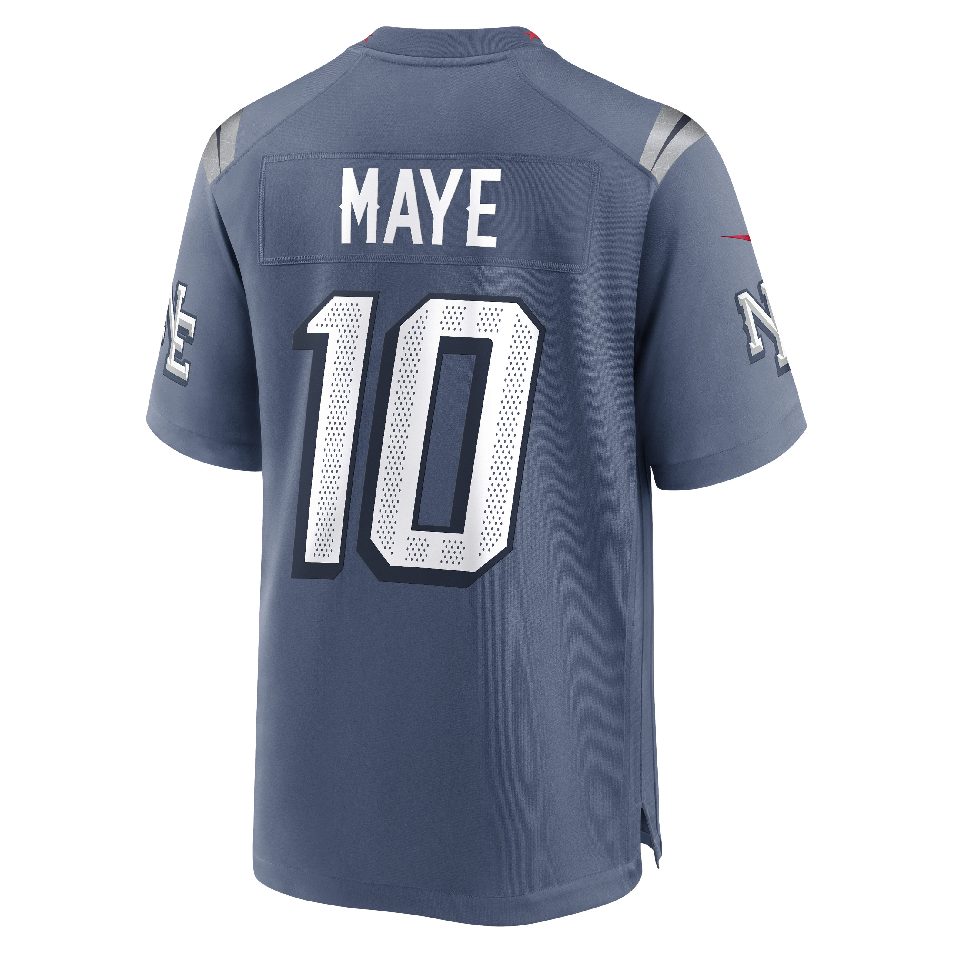 Drake Maye New England Patriots Rivalries Collection Men’s Nike NFL Game Jersey