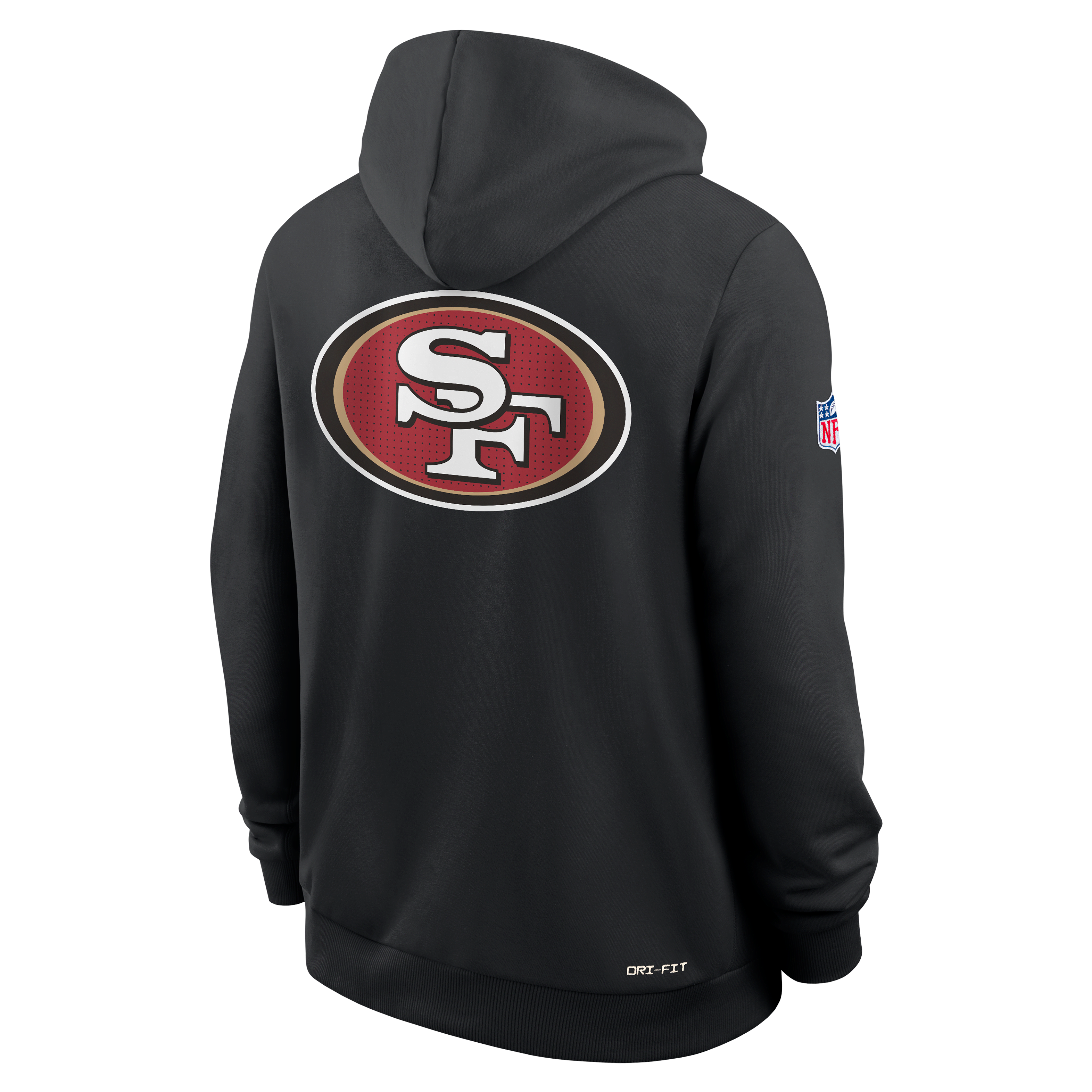 San Francisco 49ers Utility Player Sideline Men's Nike Dri-FIT NFL Full-Zip Hoodie