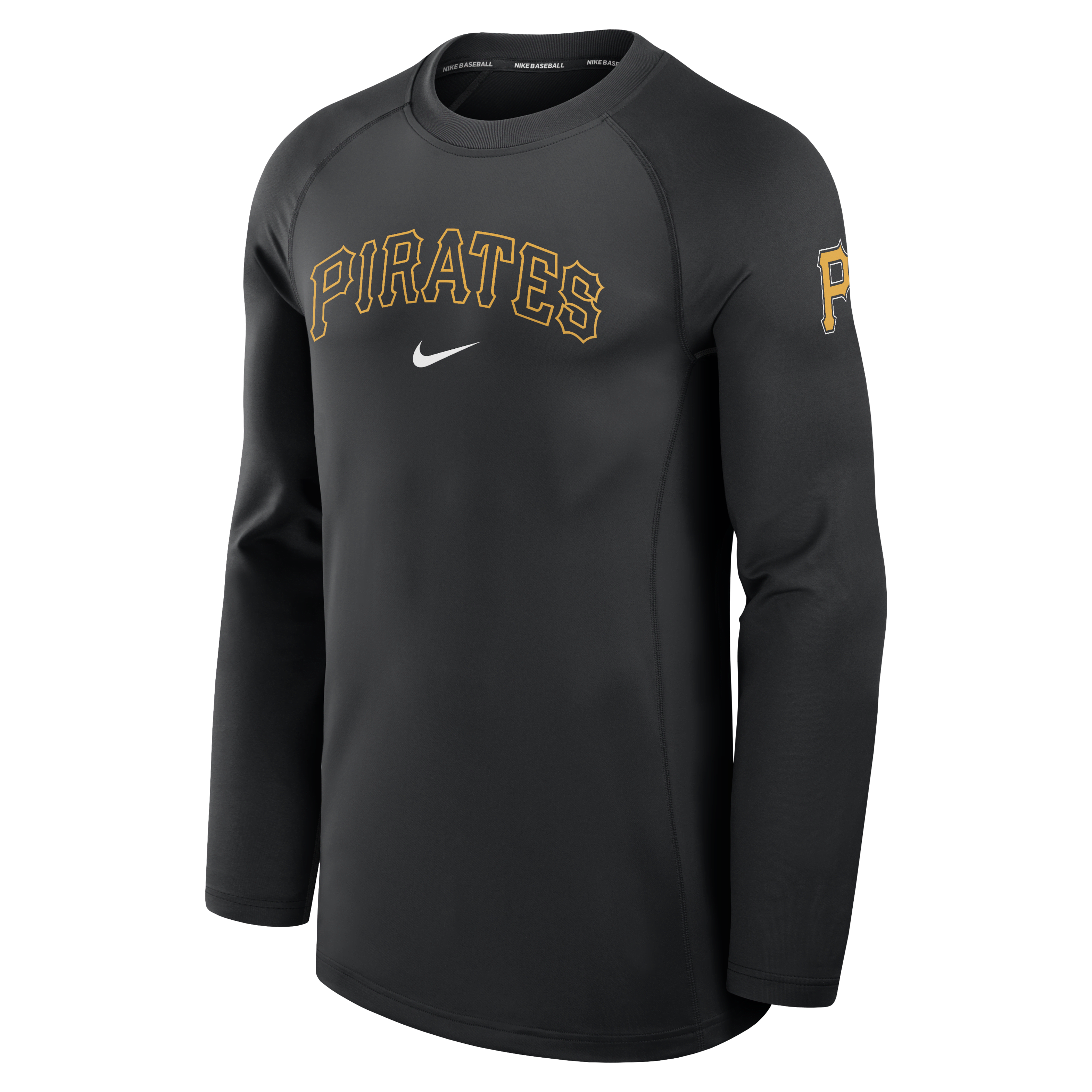 Pittsburgh Pirates Authentic Collection Game Time Men's Nike Dri-FIT MLB Long-Sleeve T-Shirt