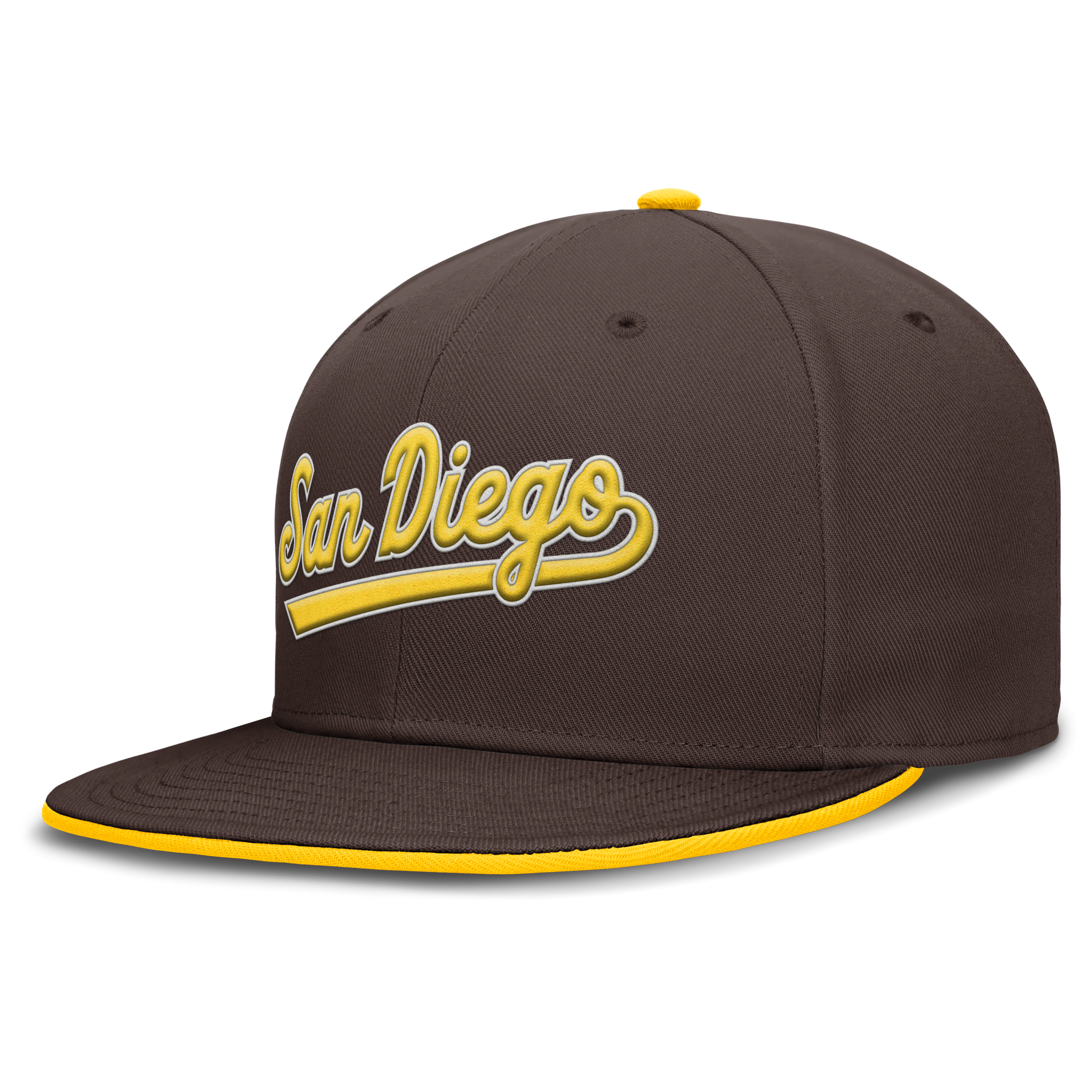 San Diego Padres True Men's Nike Dri-FIT MLB Fitted Hat