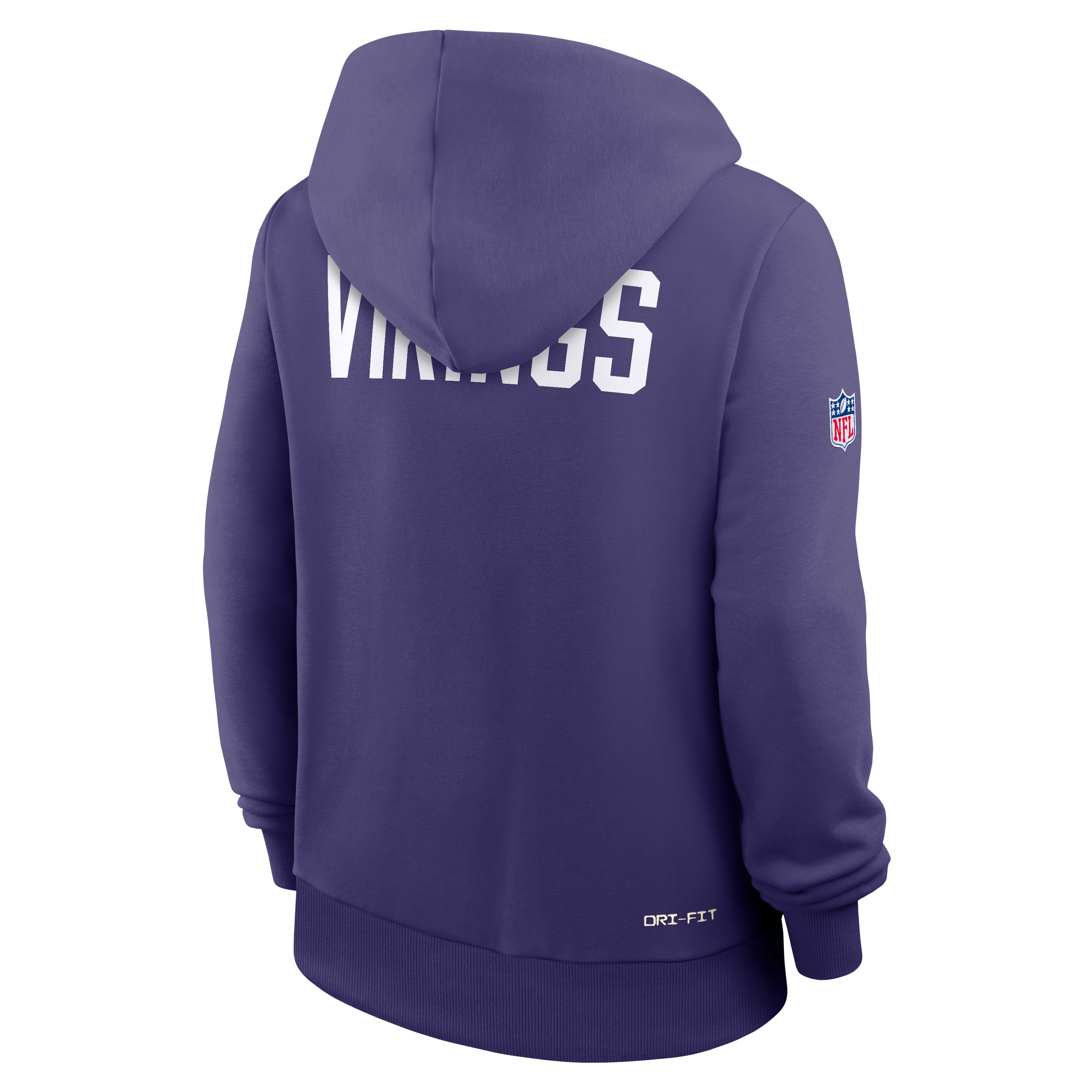 Minnesota Vikings Alt Pack Women's Nike Dri-FIT NFL Pullover Hoodie