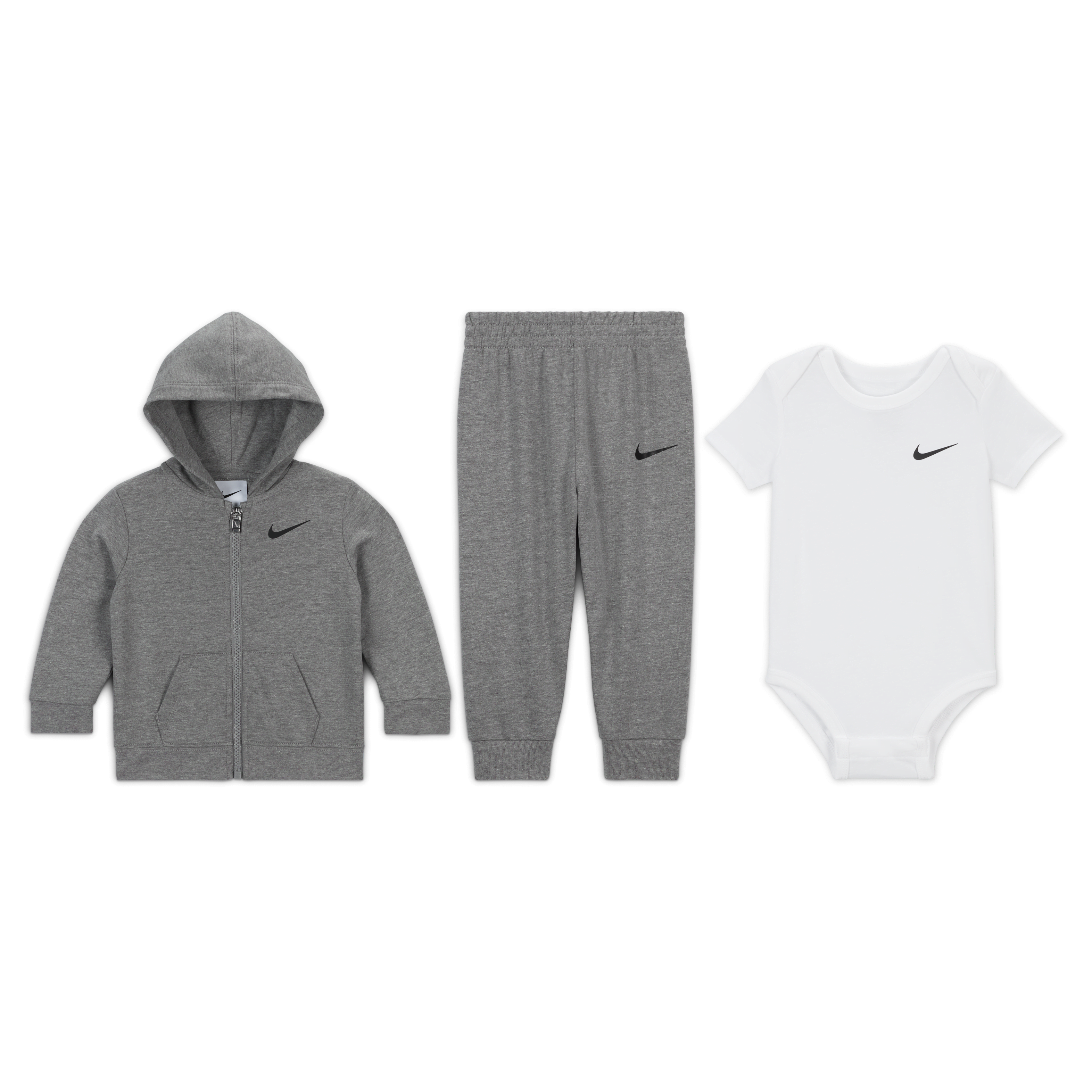 Nike Baby (0-9M) 3-Piece Bodysuit Set