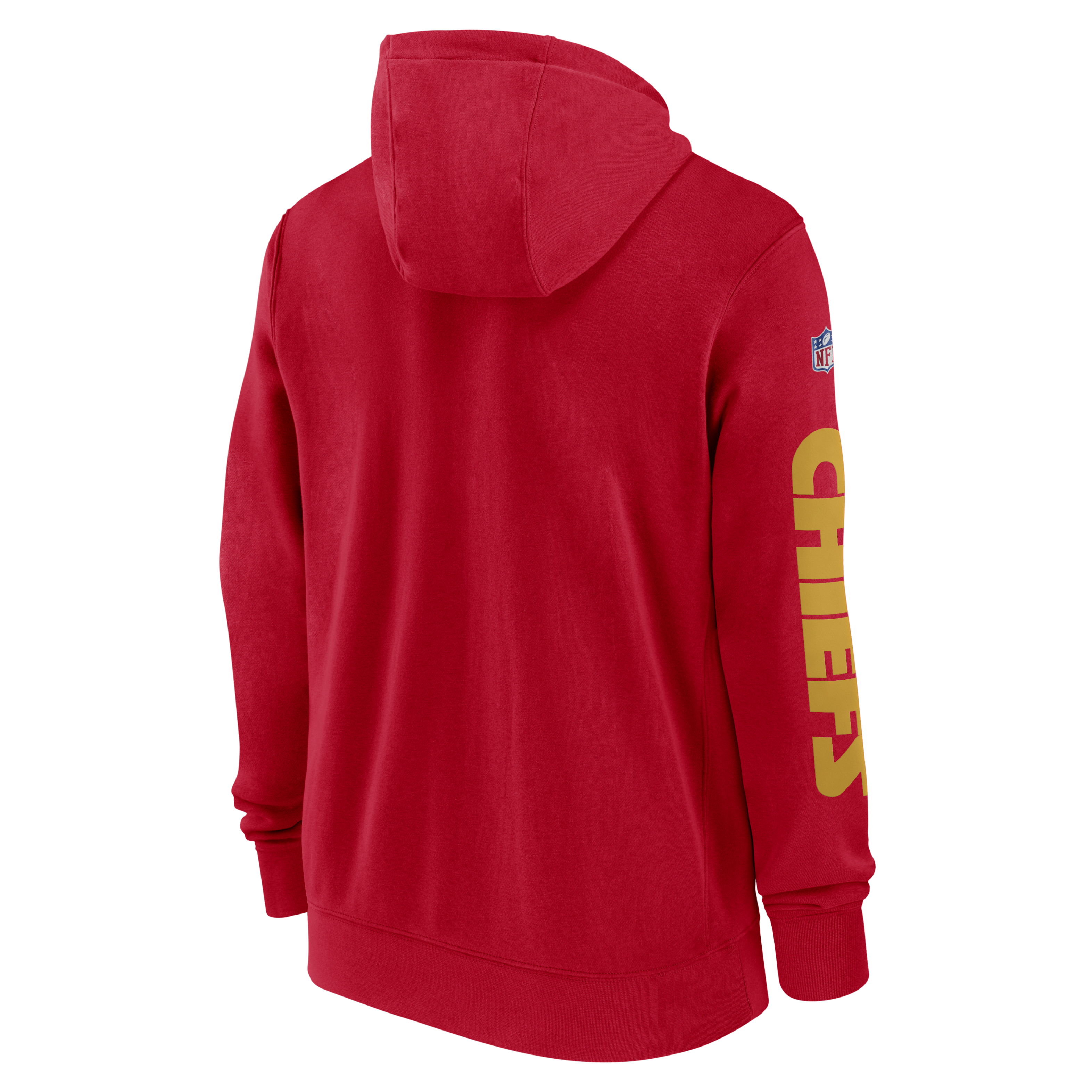 Kansas City Chiefs Sideline Team Issue Club Men's Nike Full Zip Hoodie