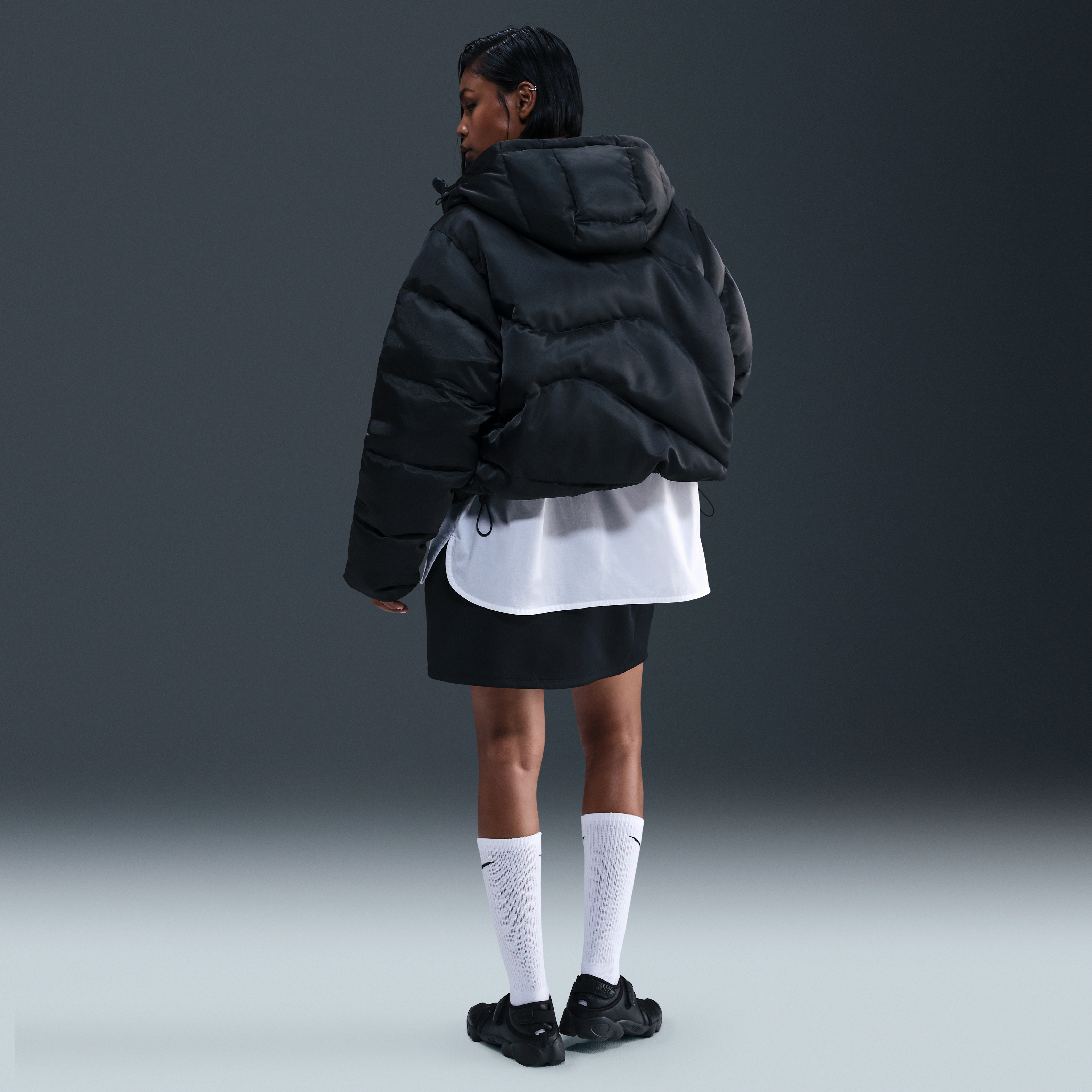 Nike Sportswear Swoosh Series Women's Therma-FIT Oversized Down Puffer Jacket