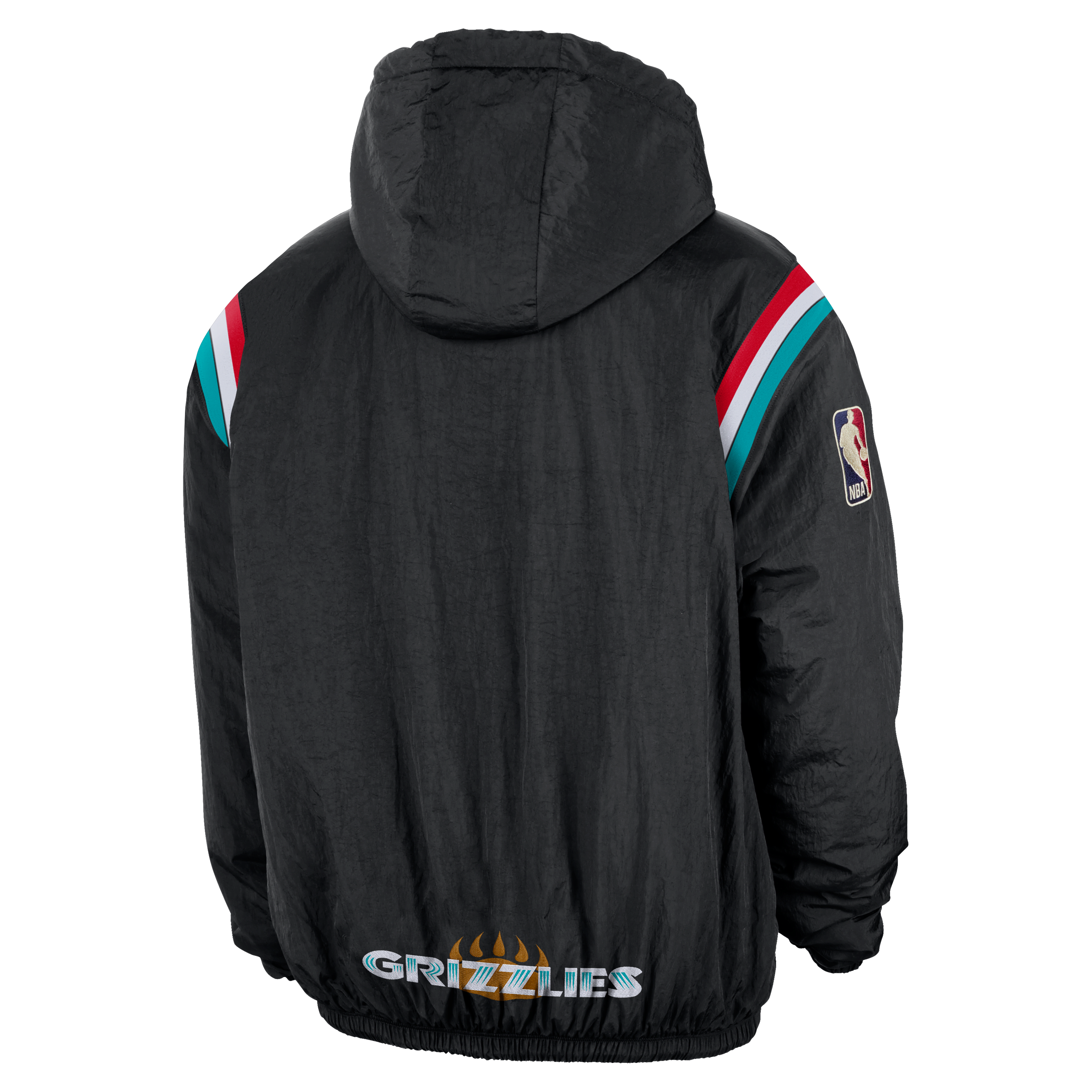 Memphis Grizzlies Hardwood Clasics Men's Nike Therma-FIT NBA 1/2-Zip Hoodie