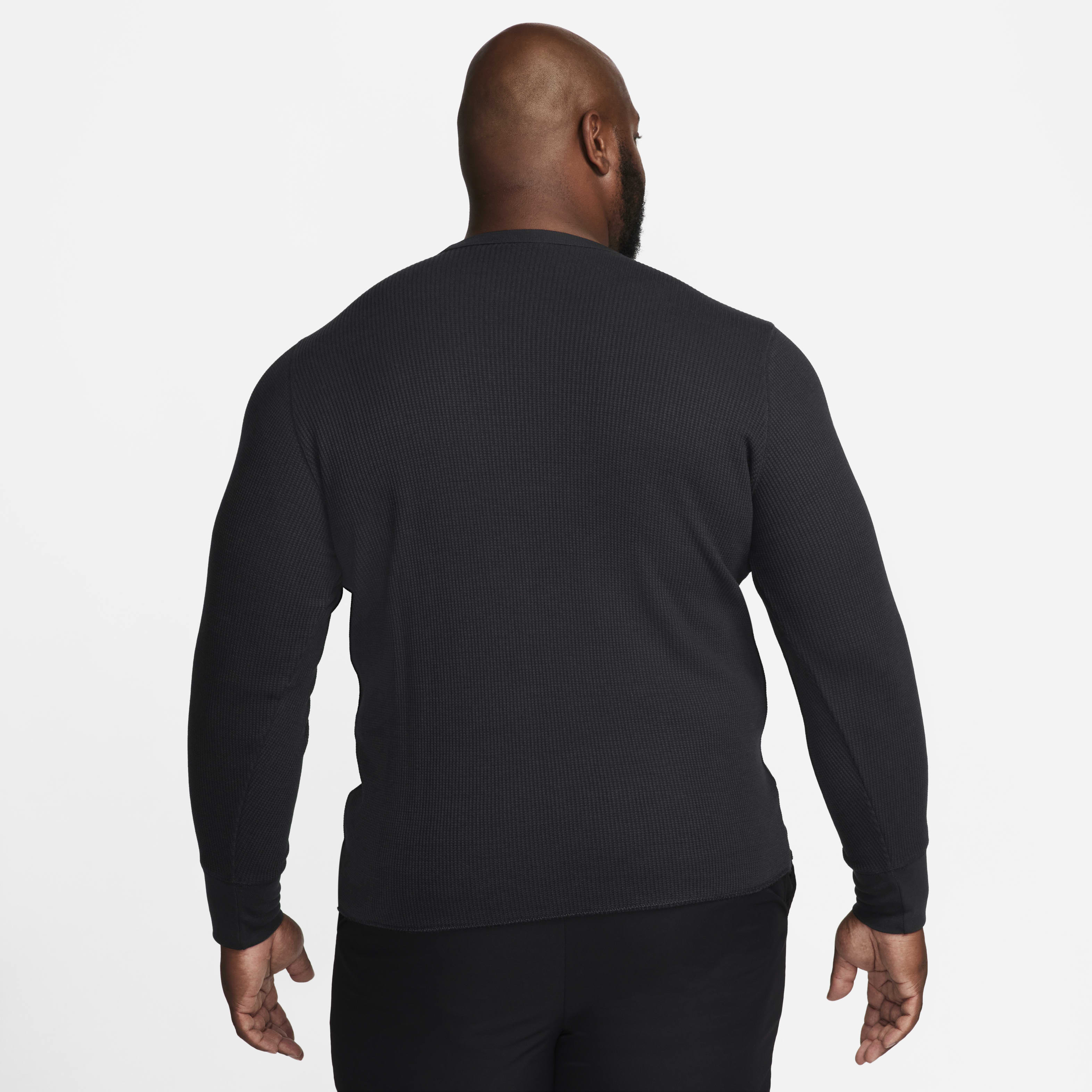 Nike Life Men's Long-Sleeve Heavyweight Waffle Top