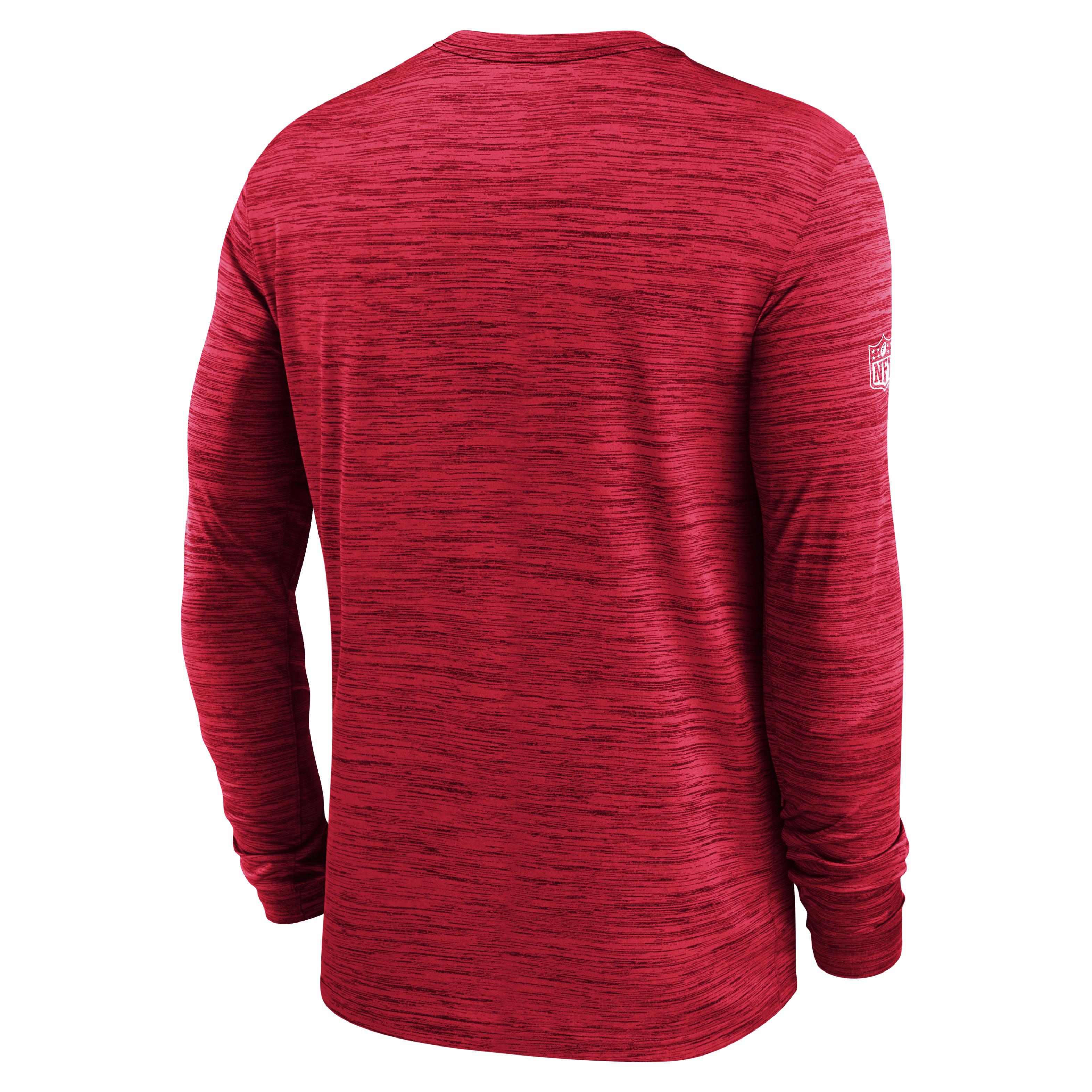 New England Patriots Sideline Team Issue Velocity Men's Nike Dri-FIT NFL Long-Sleeve T-Shirt