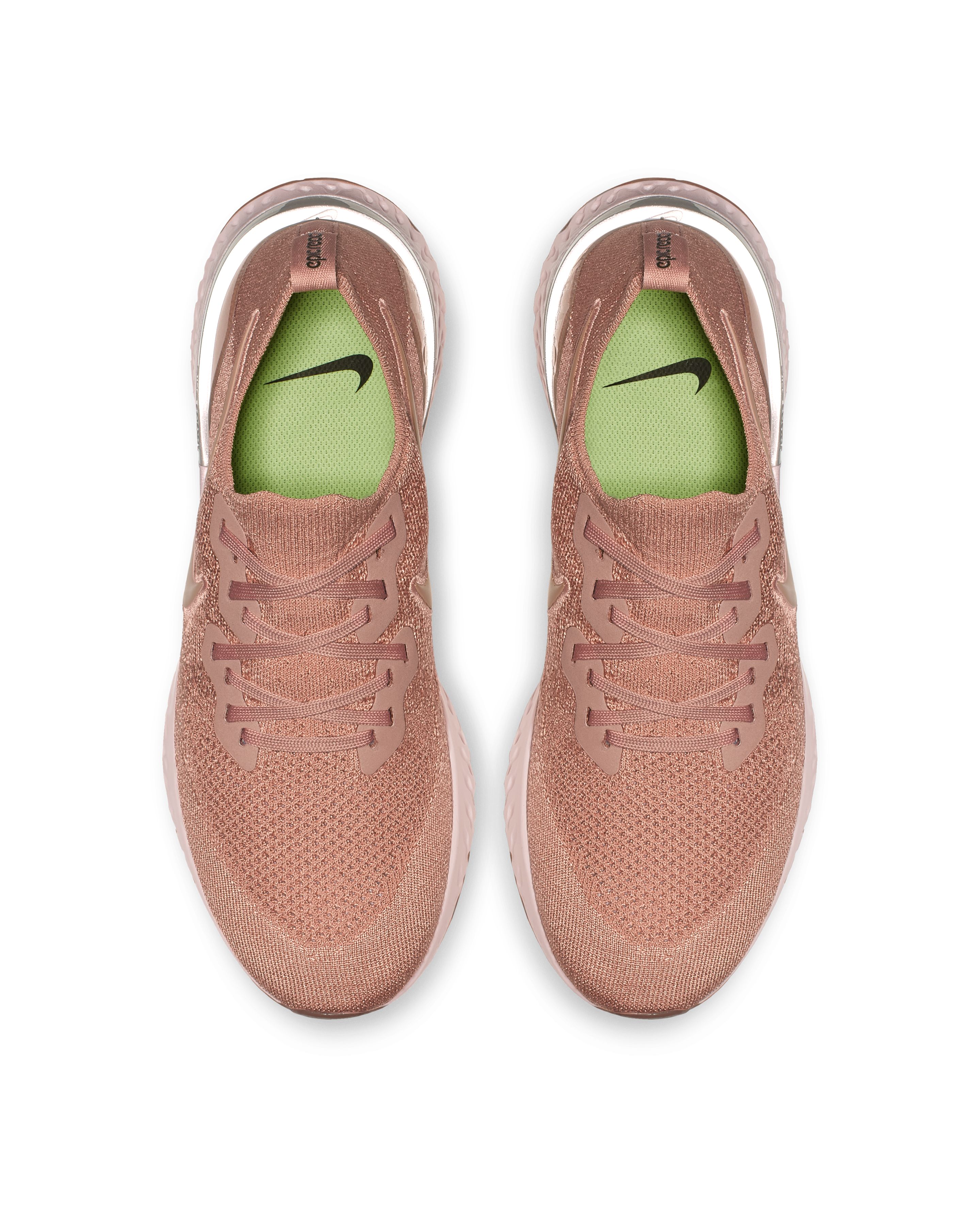 Nike epic react flyknit 2 2024 rose gold y barely rose