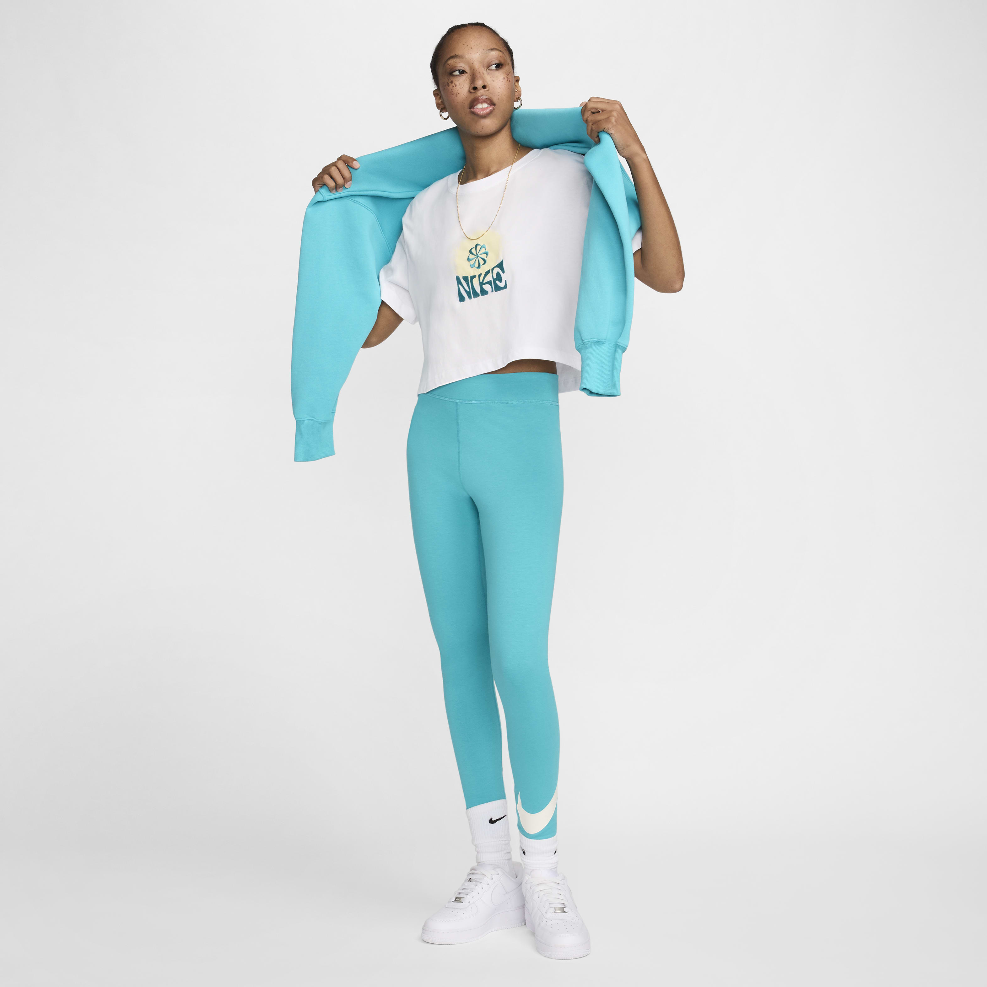 Nike Sportswear Classics Women's High-Waisted Graphic Leggings