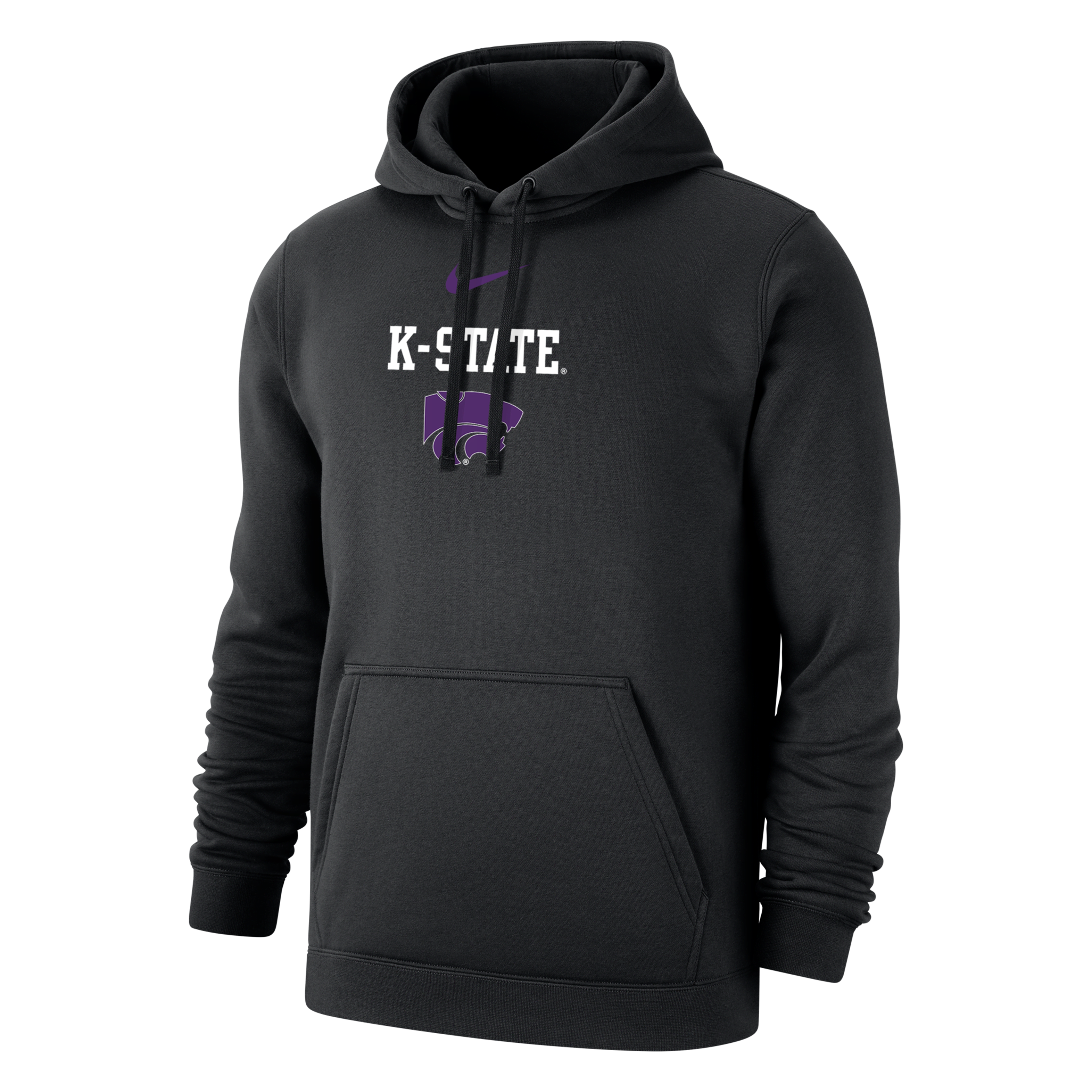 Kansas State Club Fleece Men's Nike College Hoodie